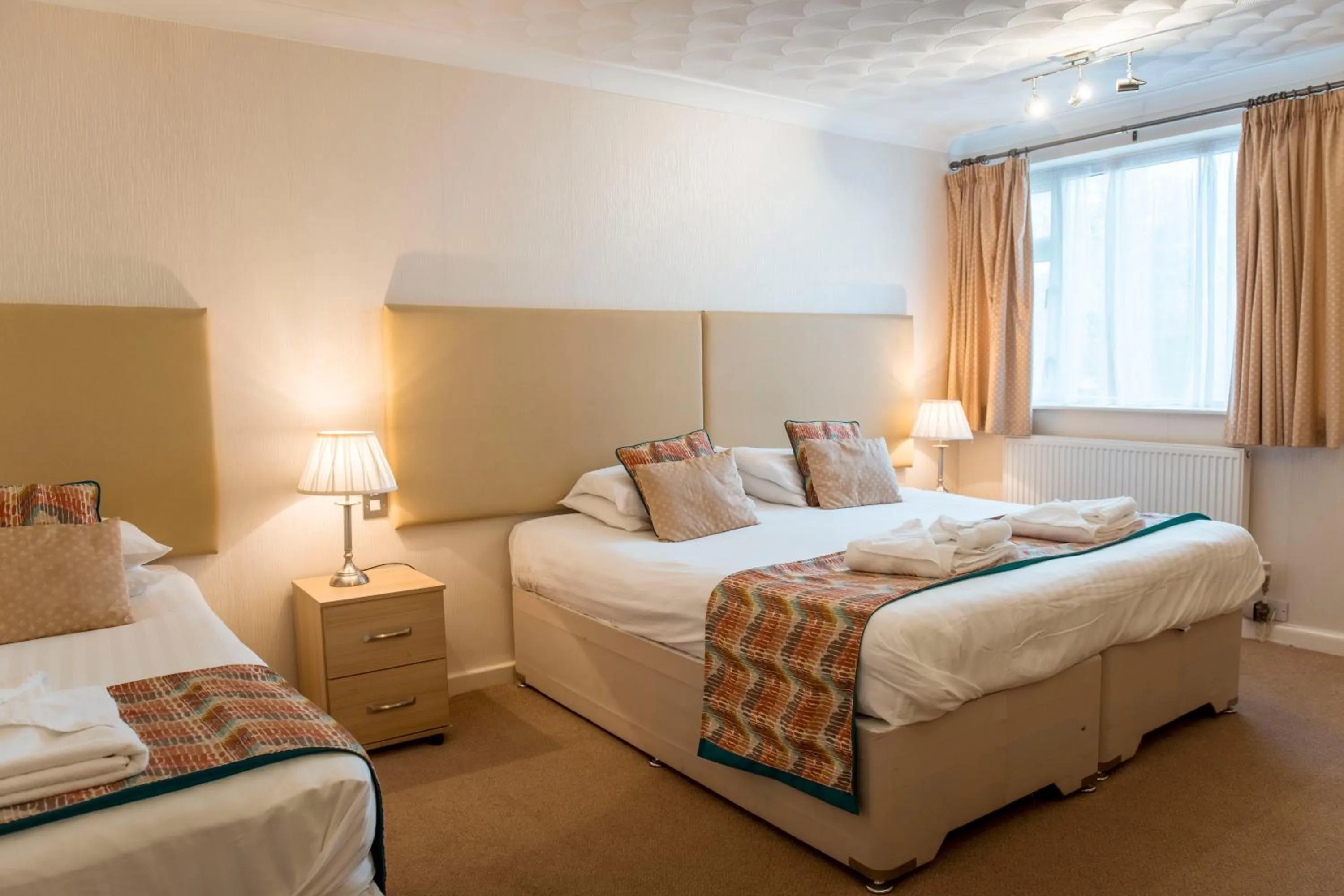 Bed in Ashburnham Hotel