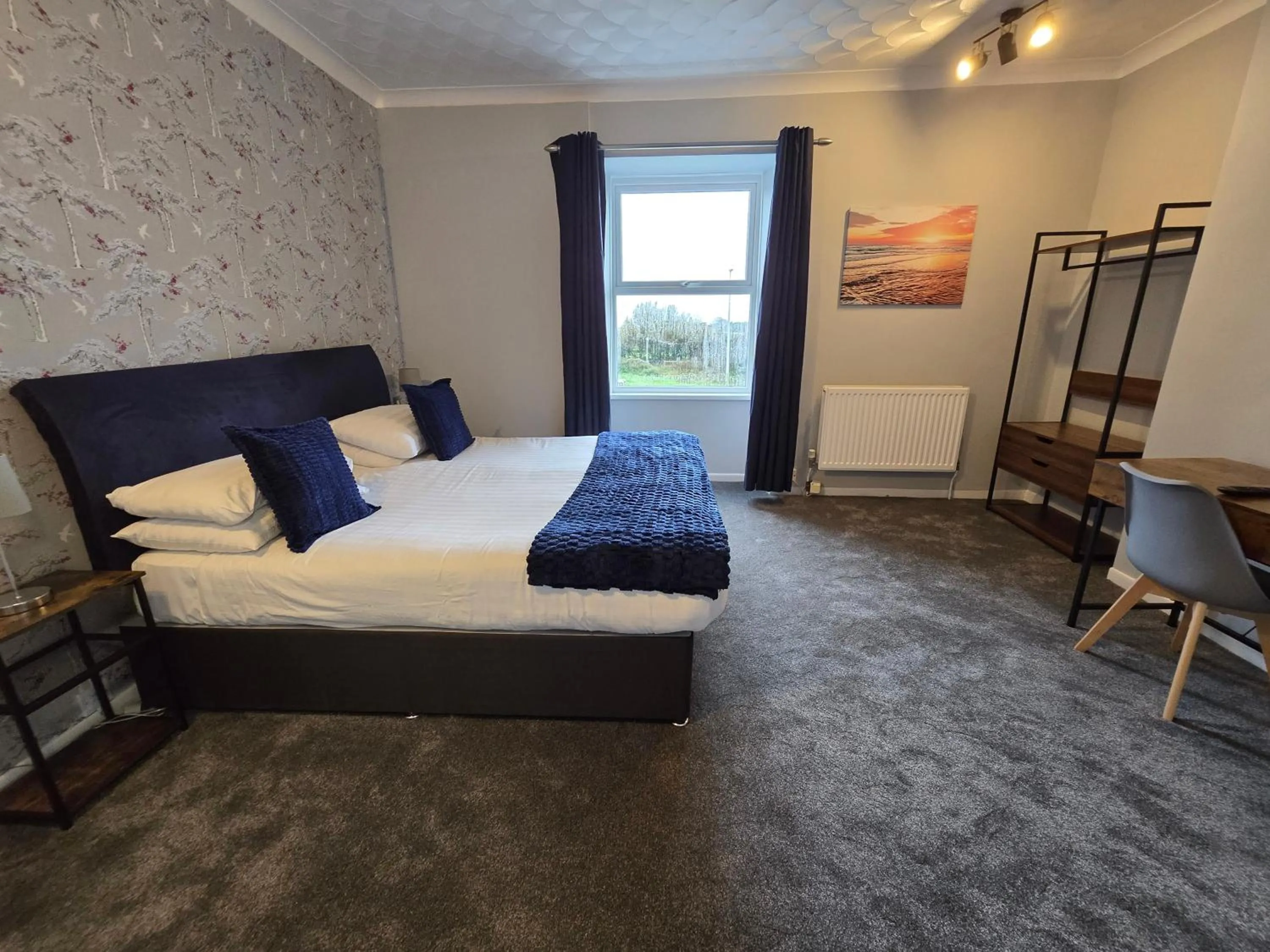 Bed in Ashburnham Hotel