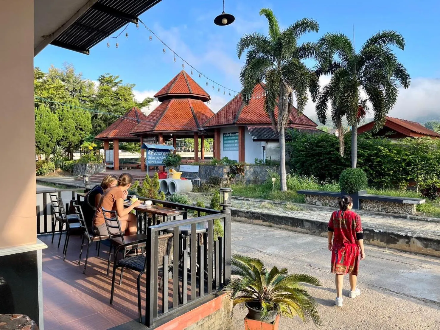 Restaurant/places to eat in Saranya River House สรัญญาริเวอร์เฮาส์