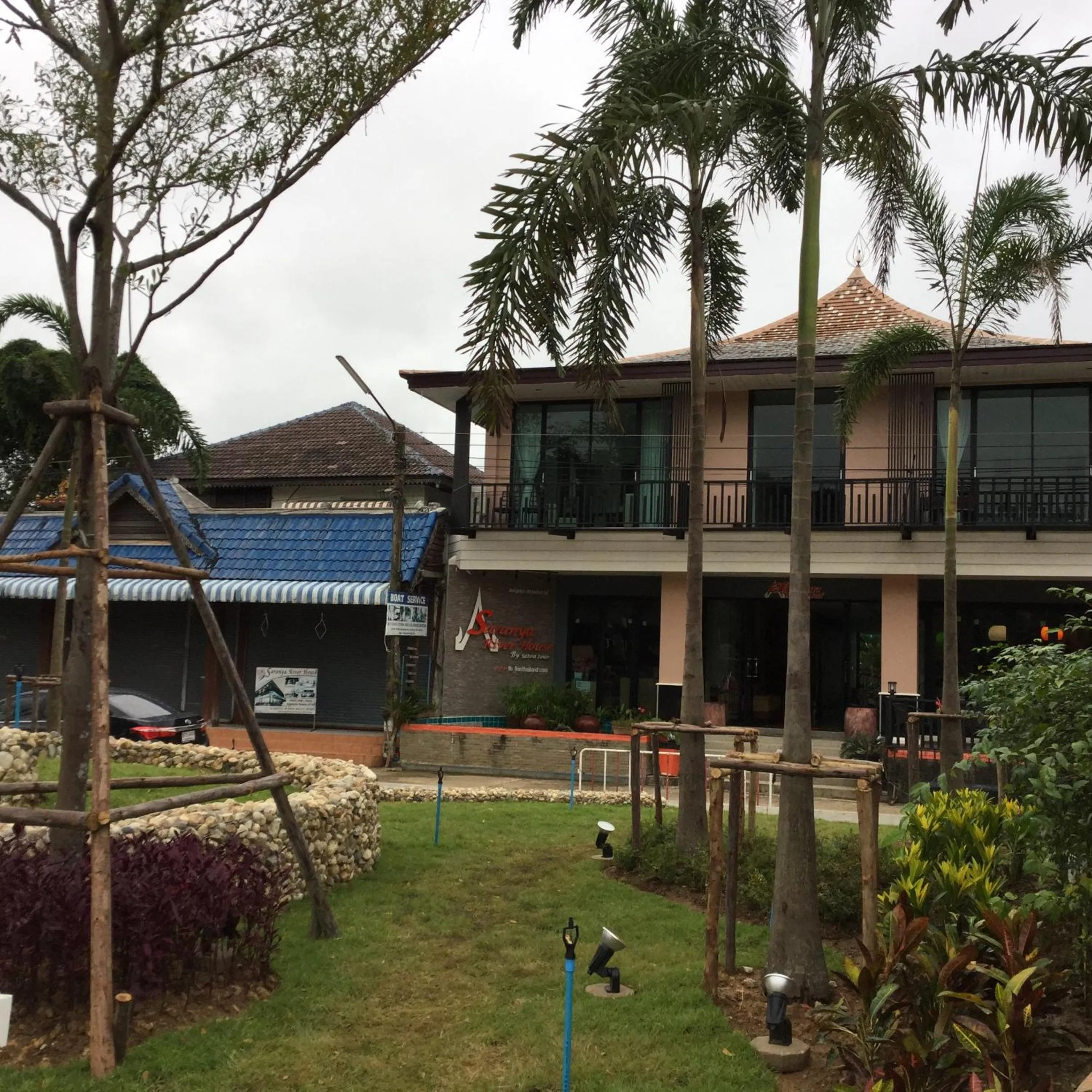 Natural landscape in Saranya River House สรัญญาริเวอร์เฮาส์