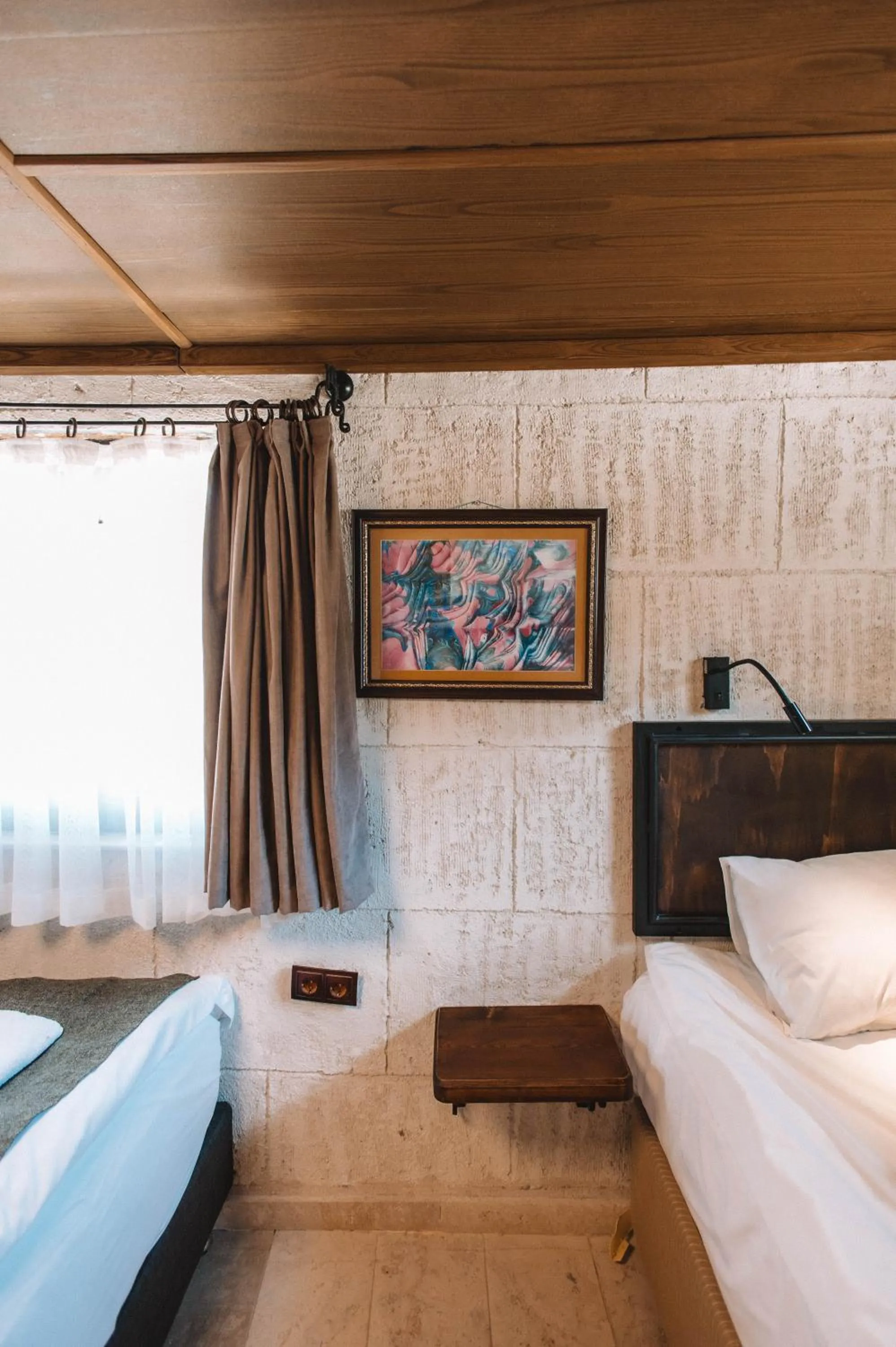 Bed in Turan Cappadocia Cave