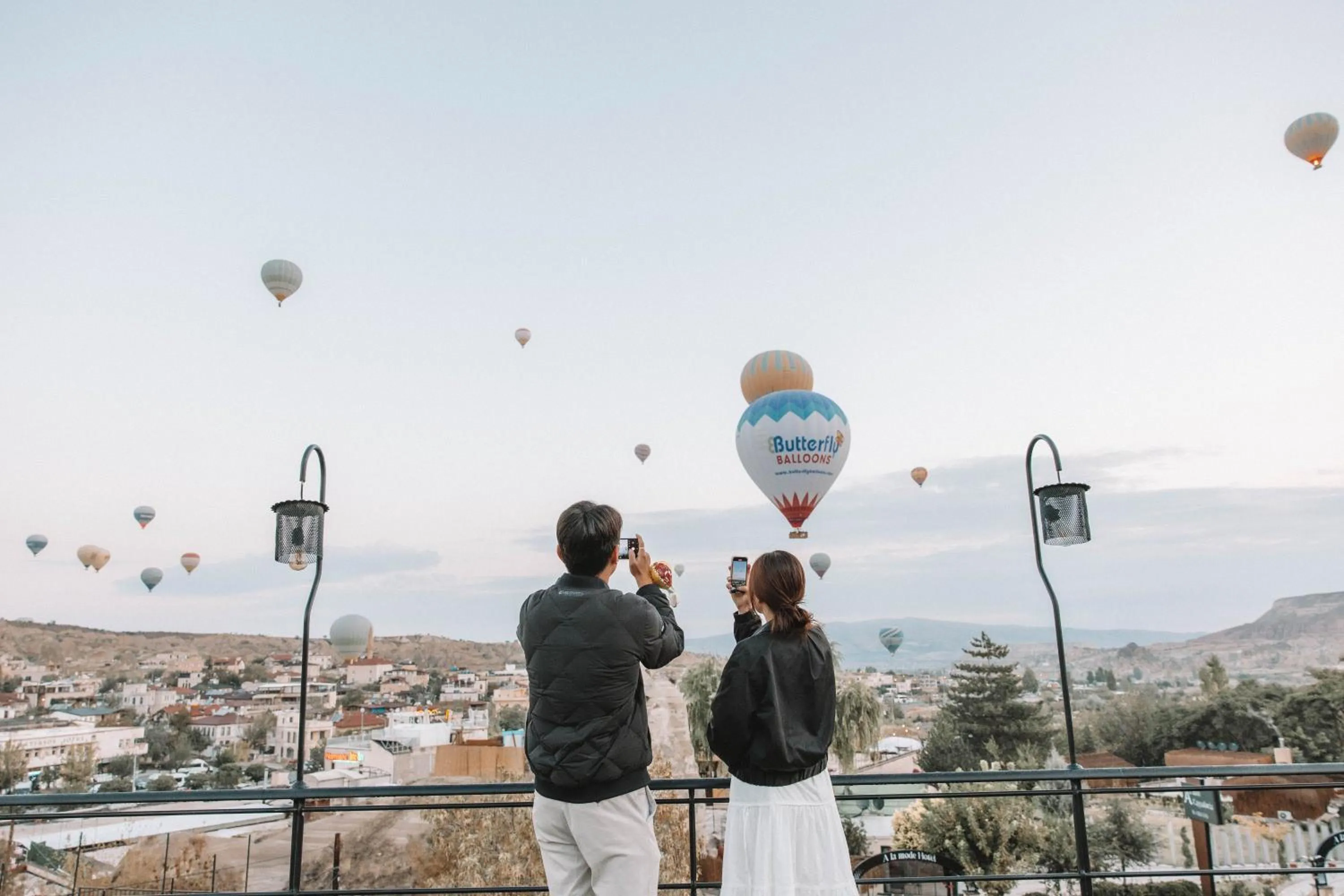 Balcony/Terrace in Turan Cappadocia Cave