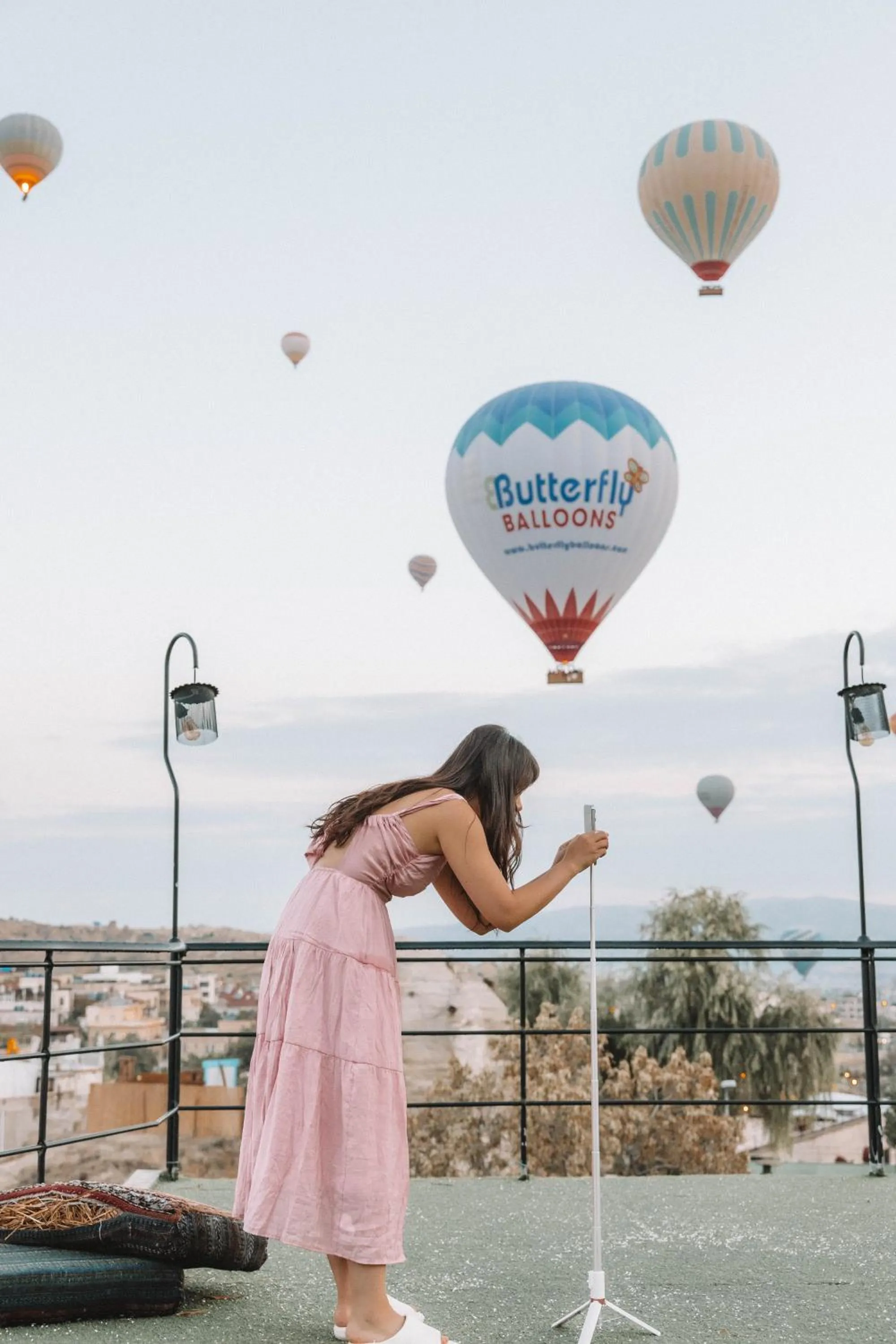 Balcony/Terrace in Turan Cappadocia Cave
