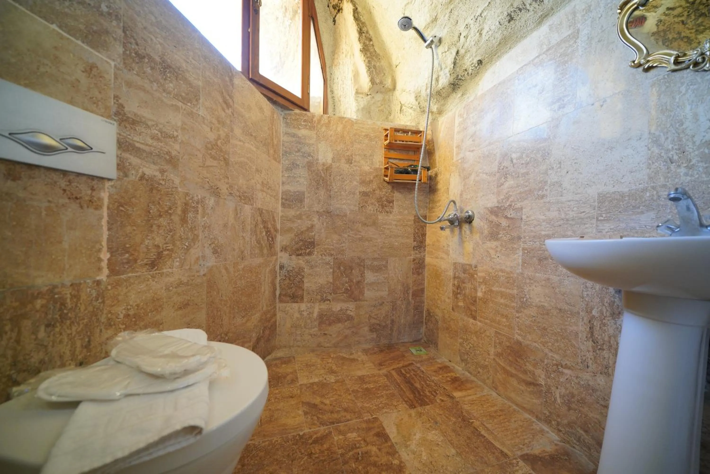 Shower in Turan Cappadocia Cave