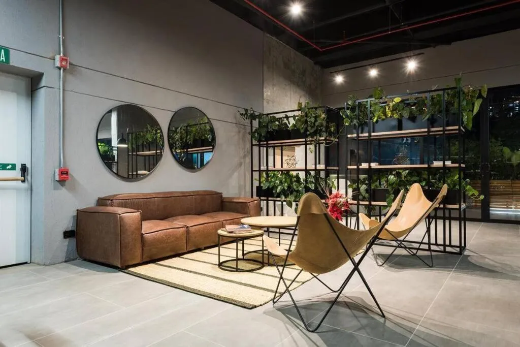 Seating area in Go Living Suites: Your Medellin Retreat