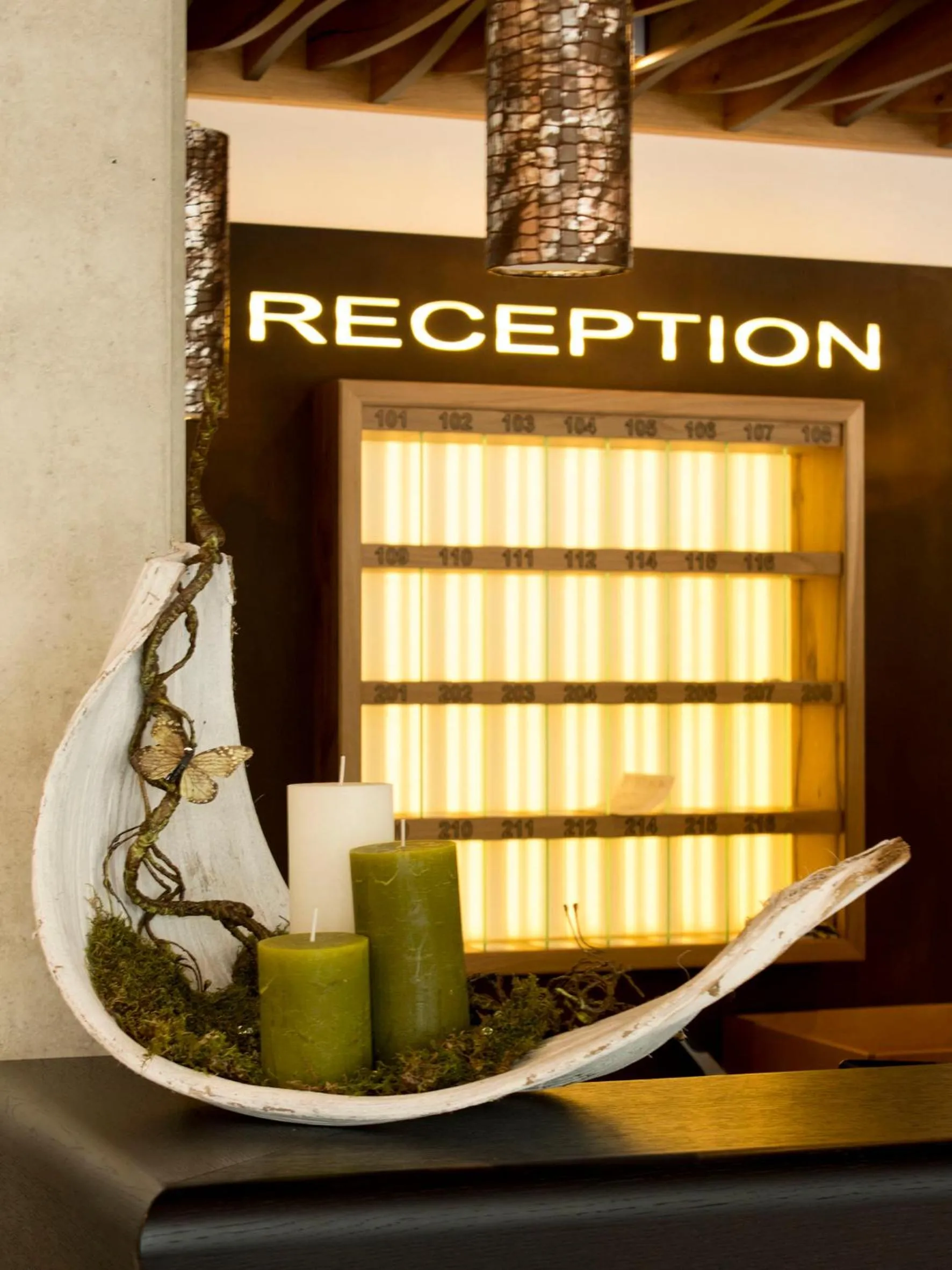 Decorative detail in Alpenflair Hotel