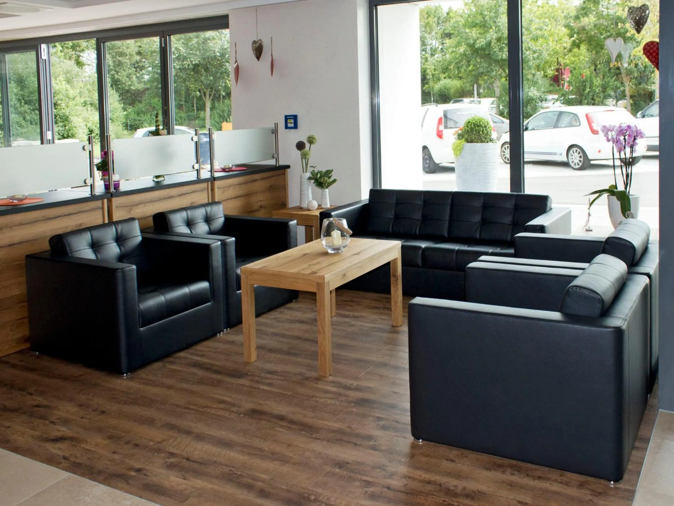 Lobby or reception in Alpenflair Hotel