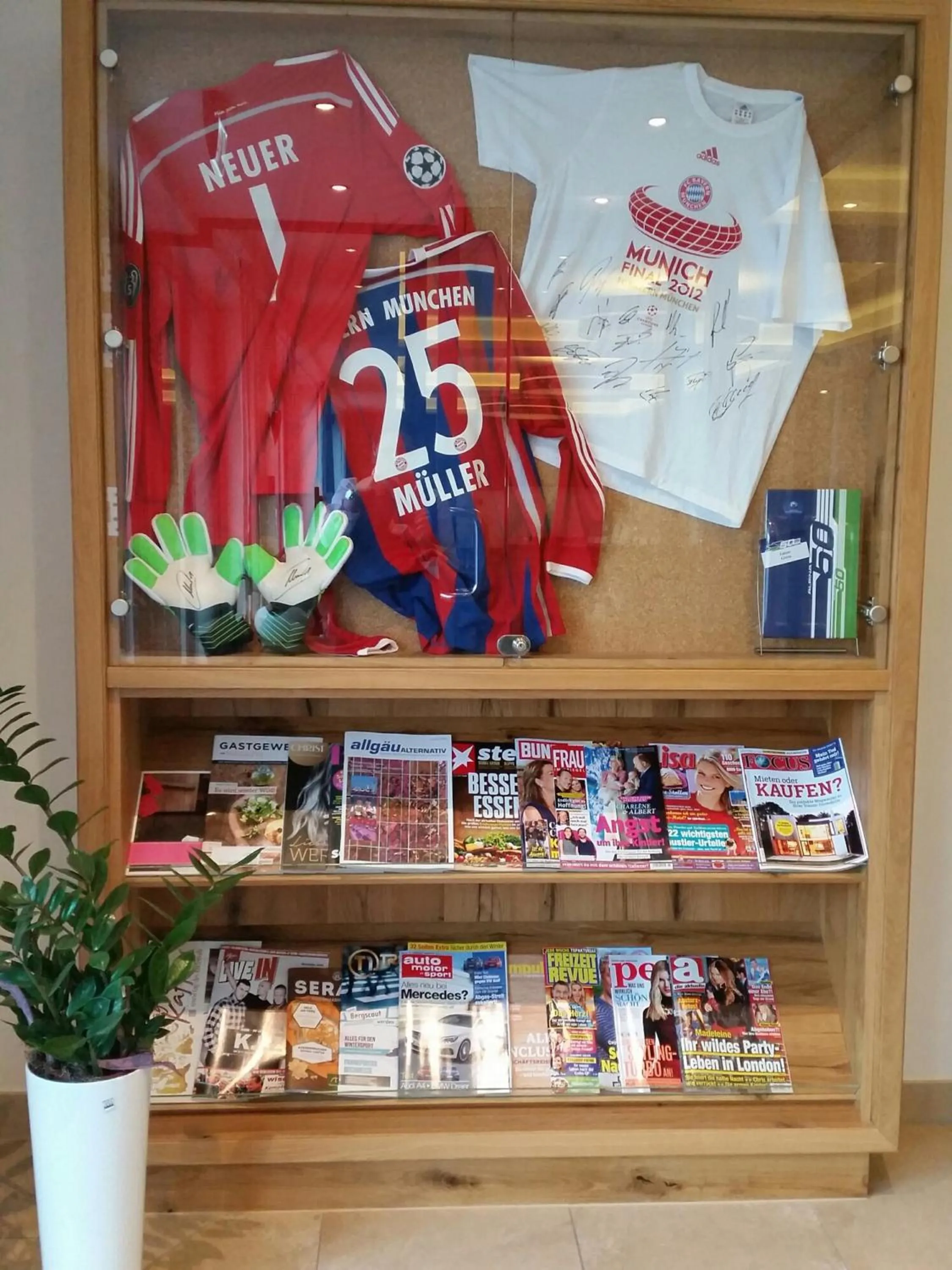 Library in Alpenflair Hotel