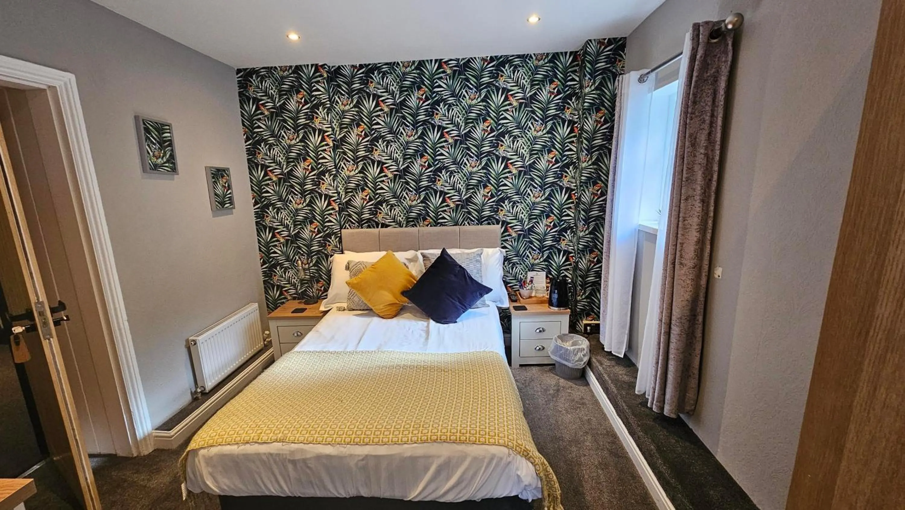 Bed in Hotel Rudyard