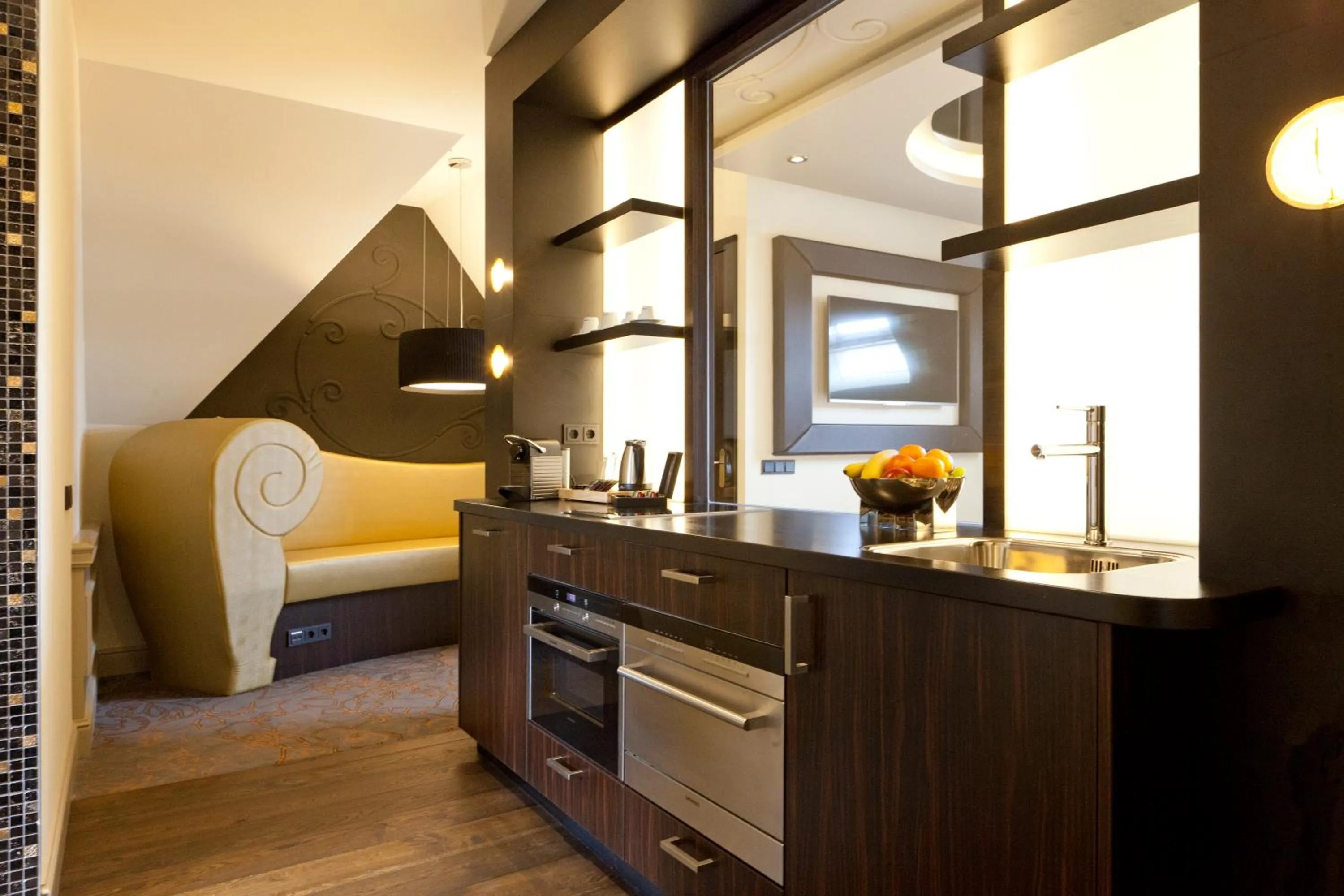 Kitchen or kitchenette, Bed in 't Goude Hooft