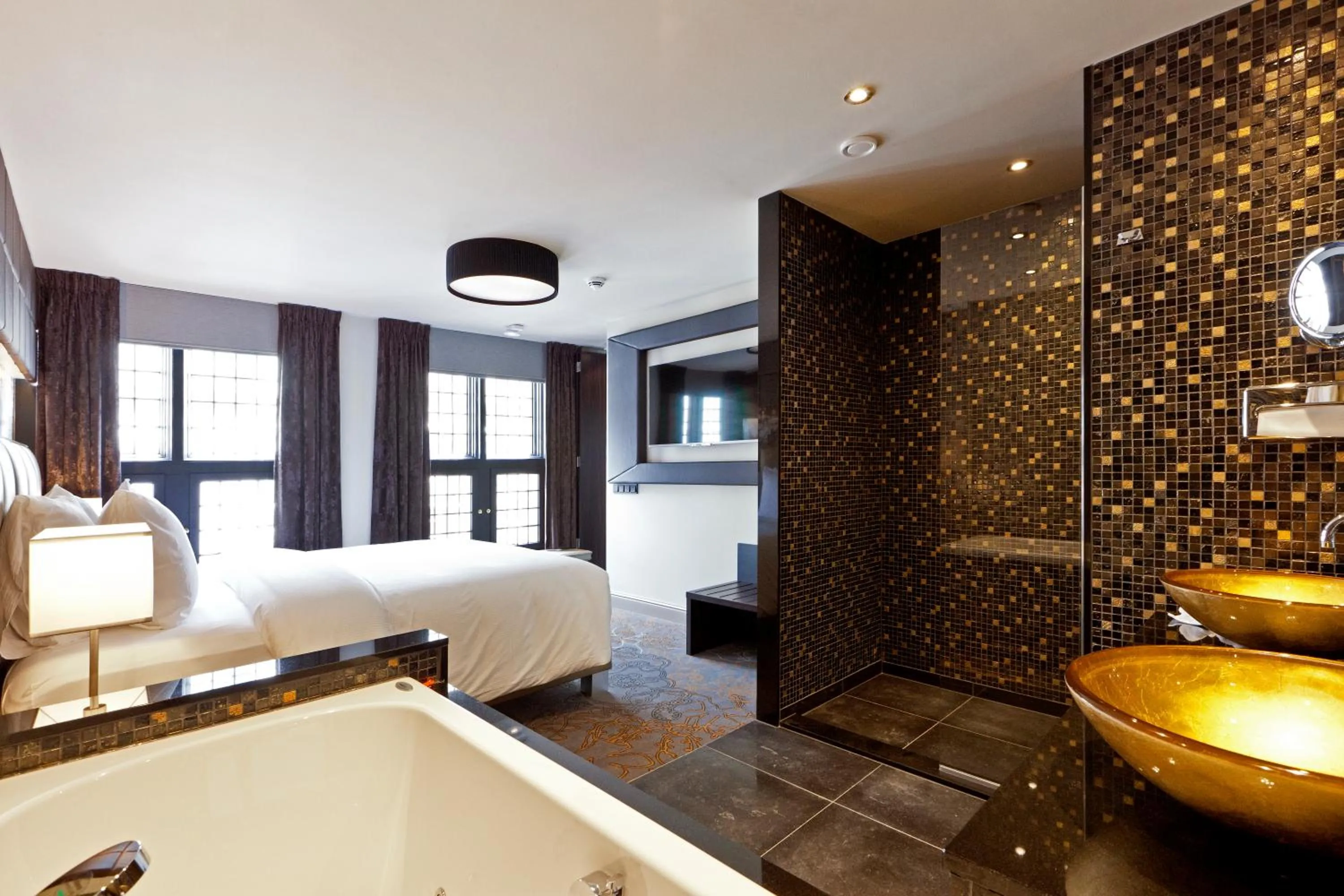 Bathroom, Bed in 't Goude Hooft