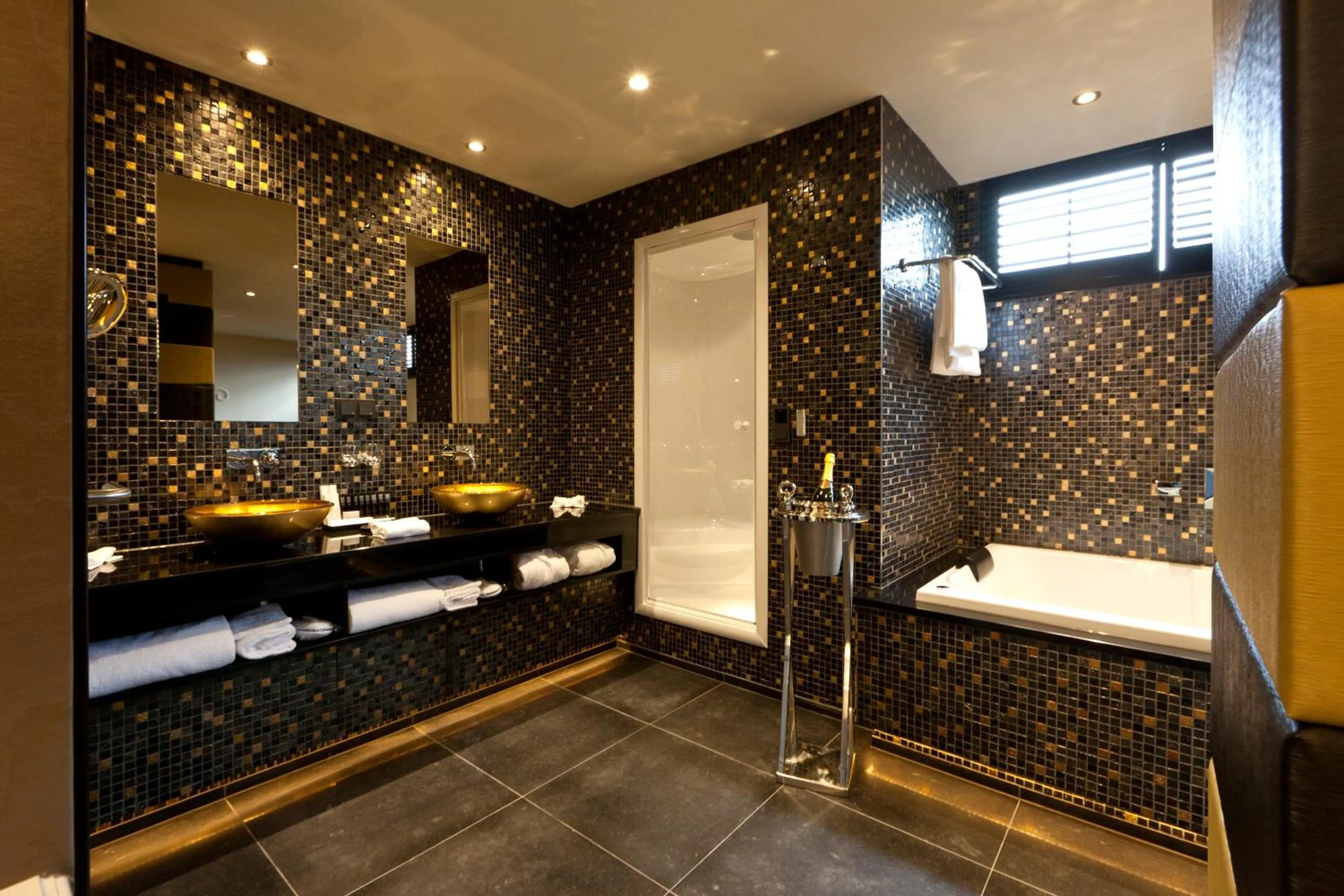 Bathroom, Bed in 't Goude Hooft