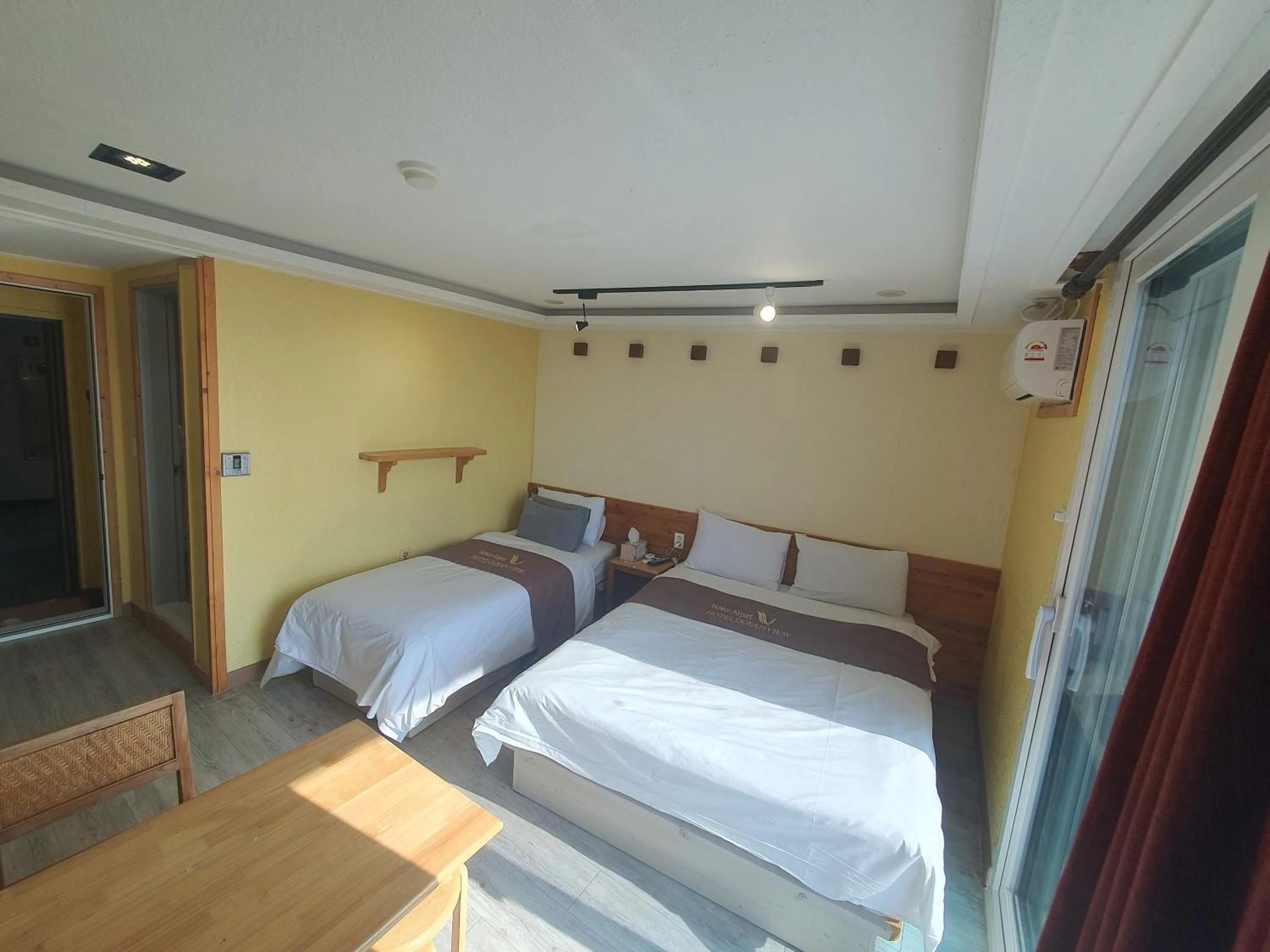 Bed in Hotel Oceanview