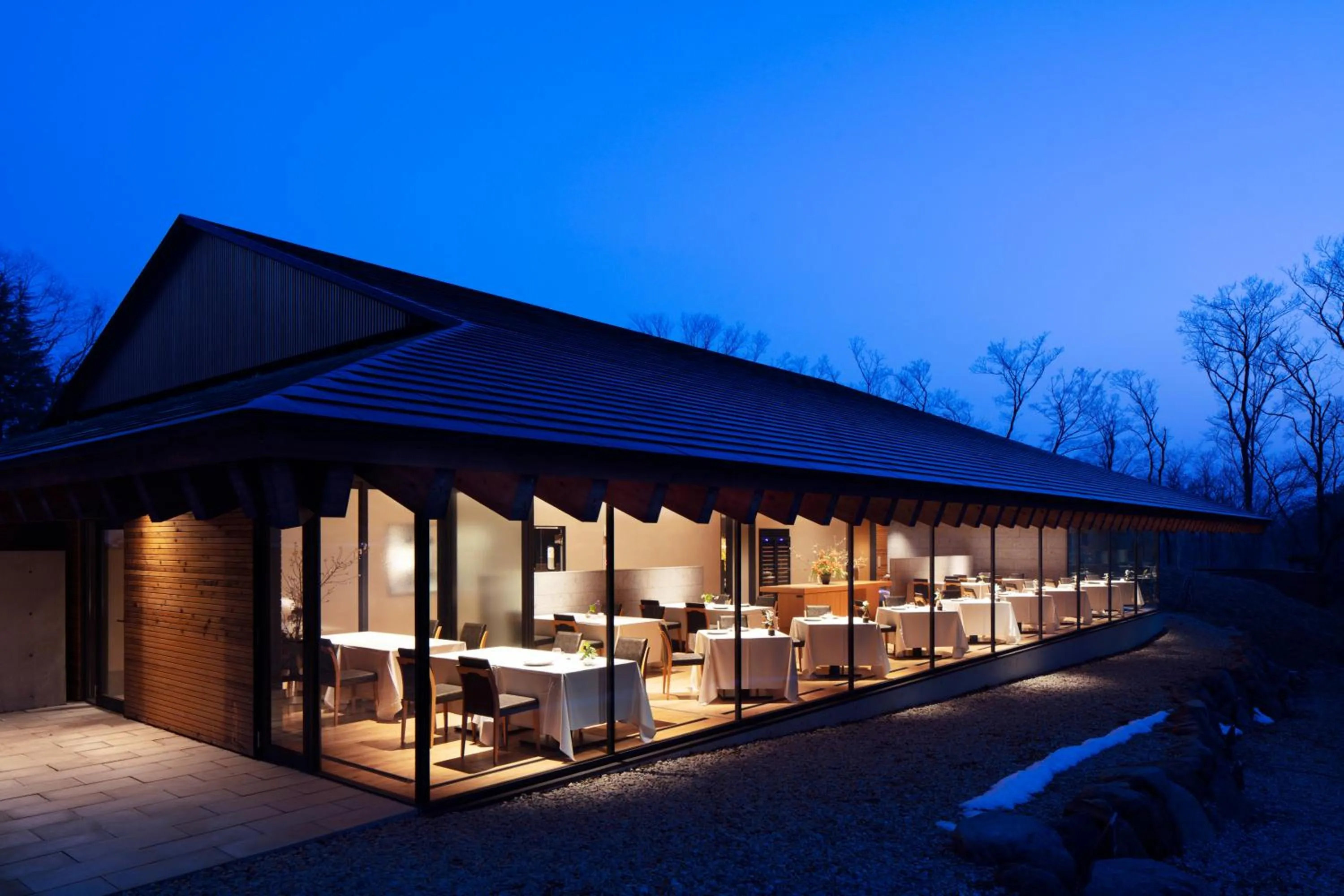 Restaurant/places to eat in nasu mukunone AUBERGE