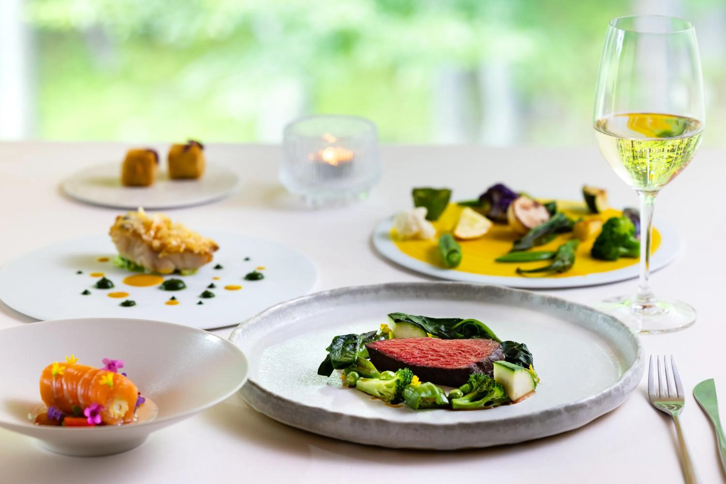 Food in nasu mukunone AUBERGE