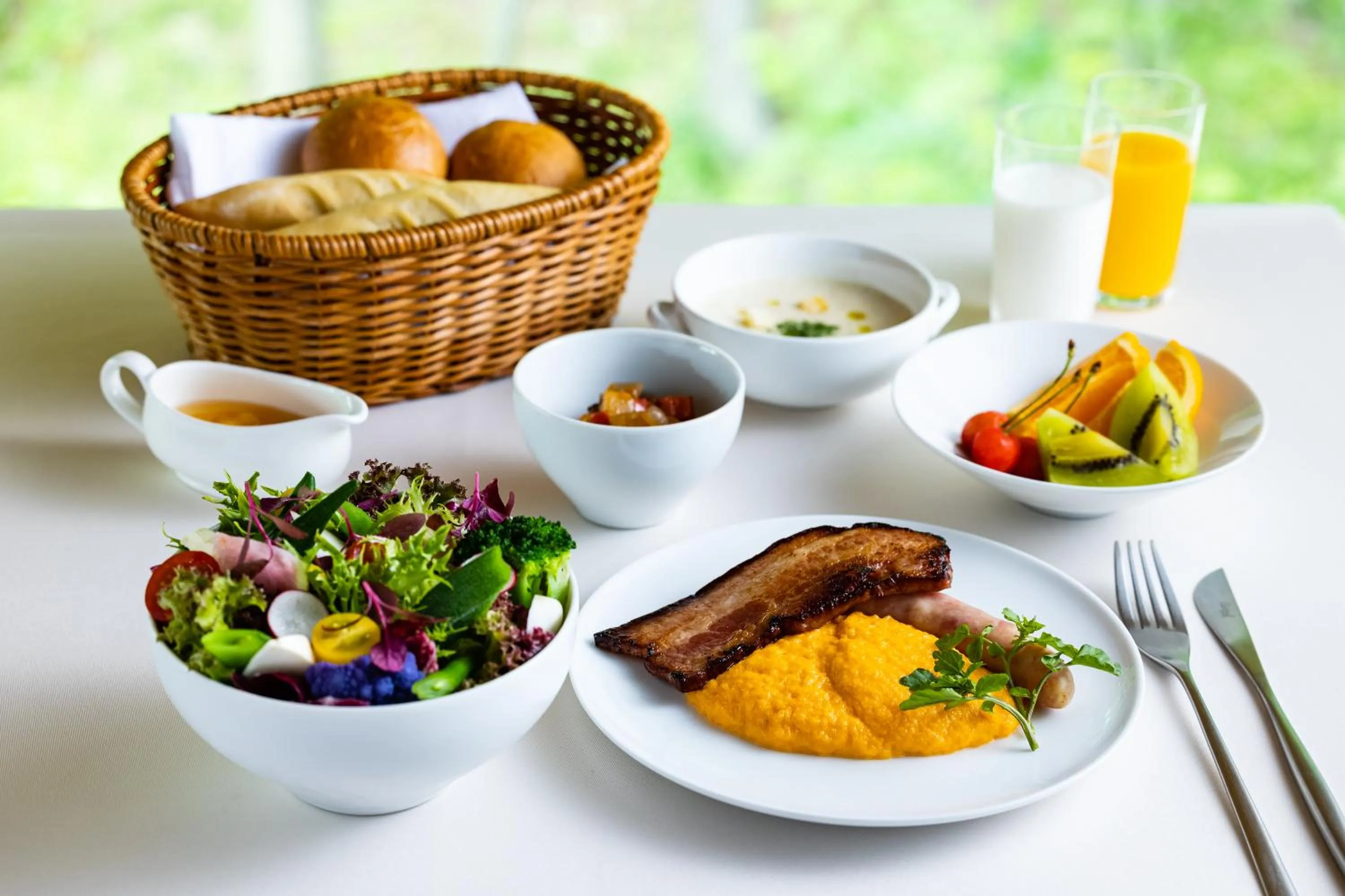 Food in nasu mukunone AUBERGE