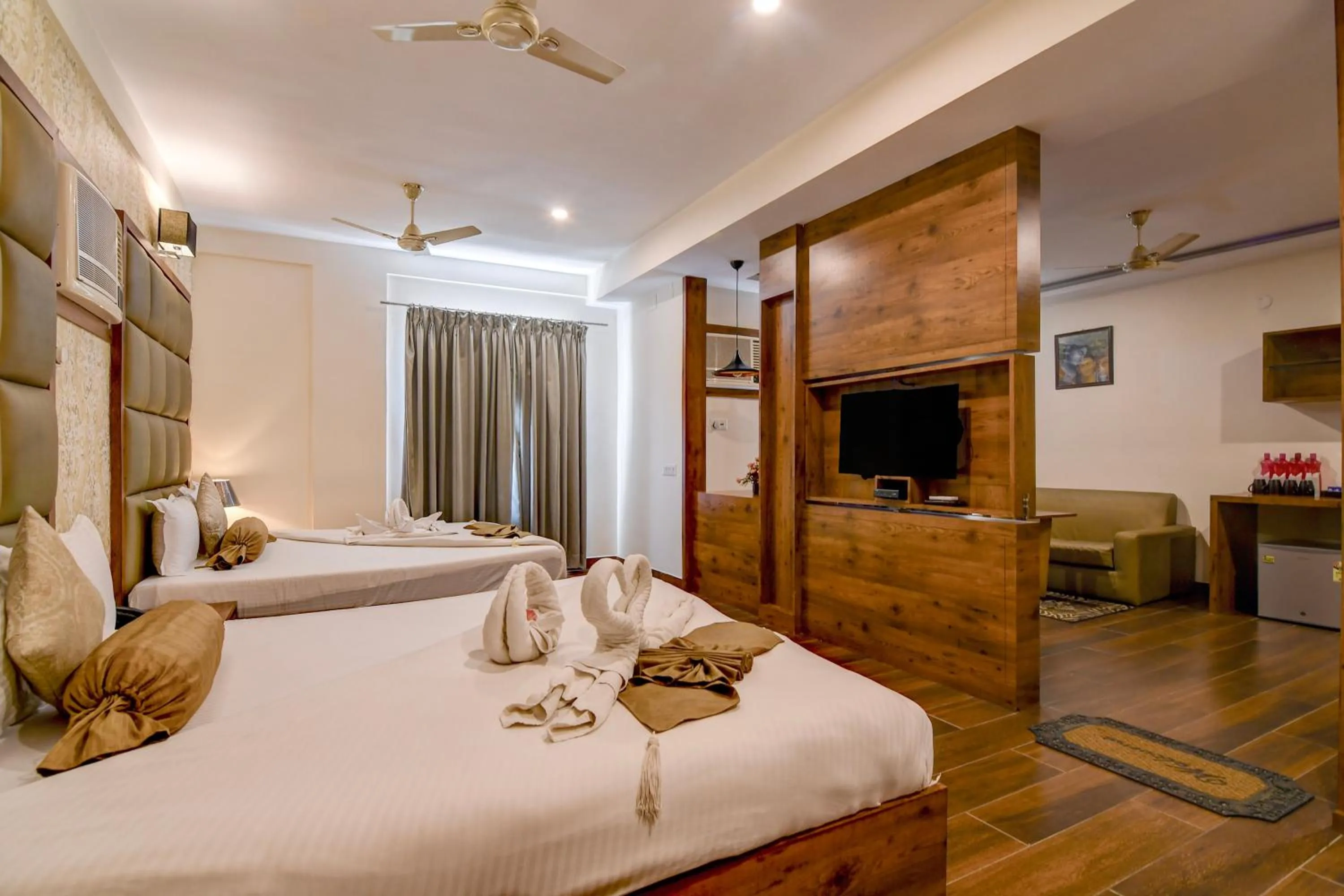 Bed in The Piku's Inn