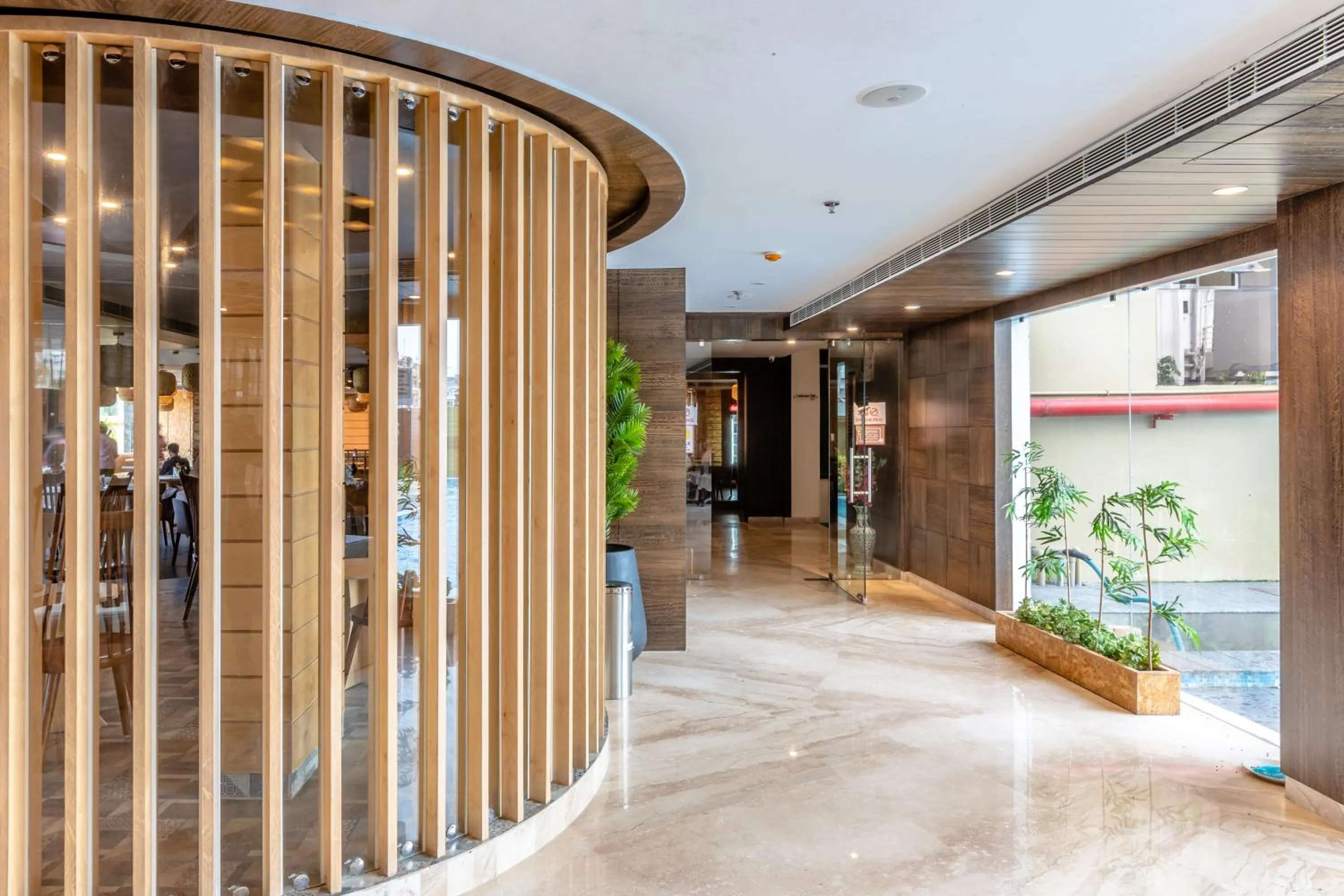 Lobby or reception in The Piku's Inn