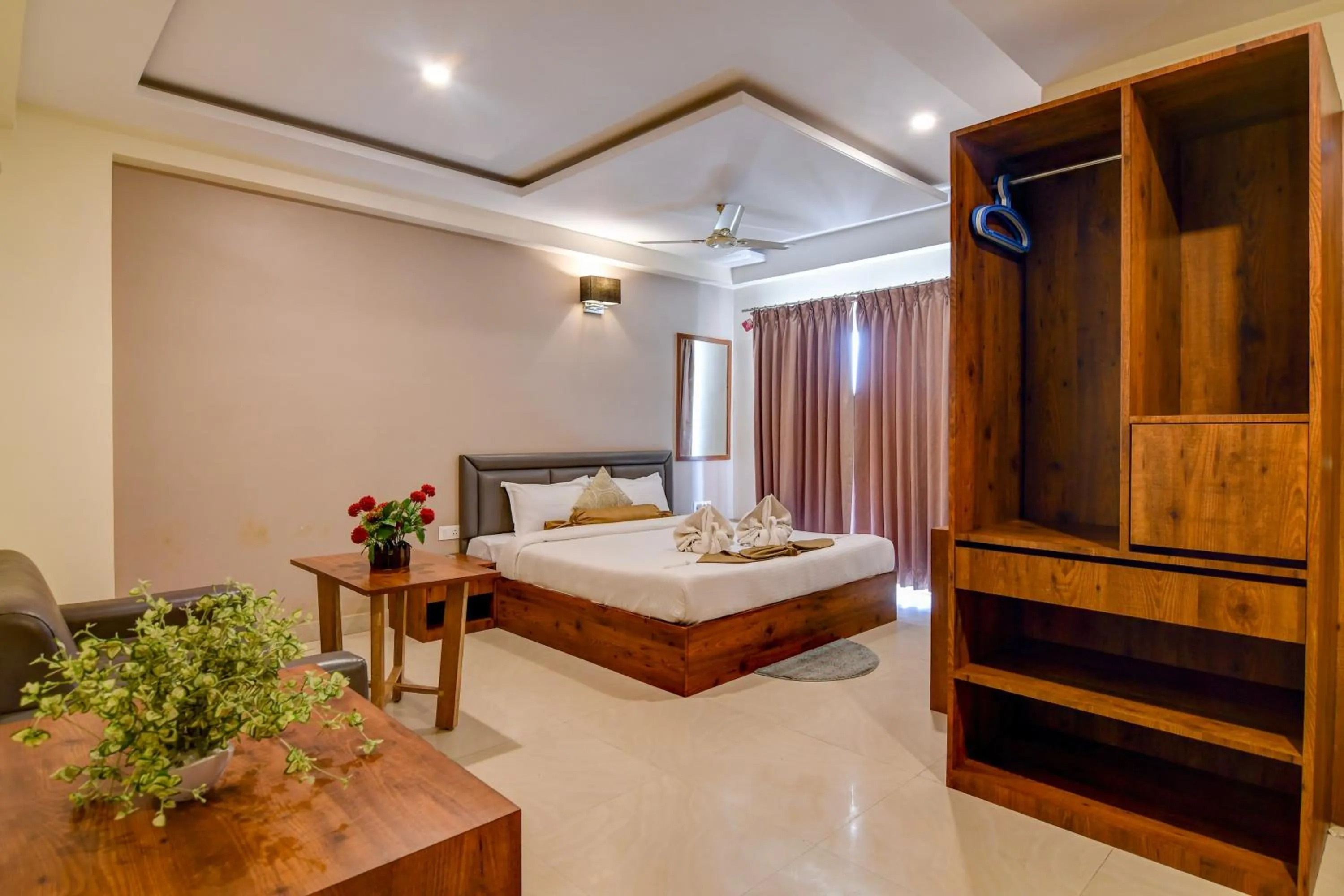 Bed in The Piku's Inn