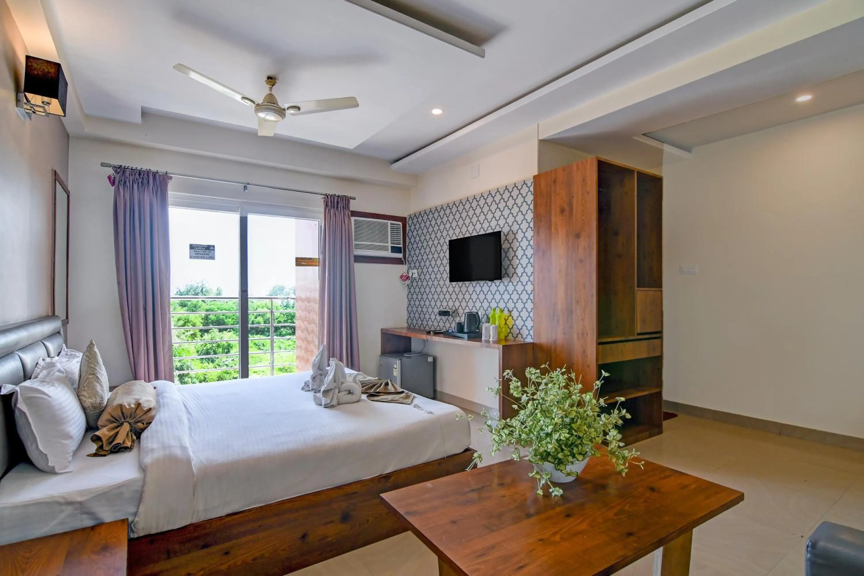 Bed in The Piku's Inn