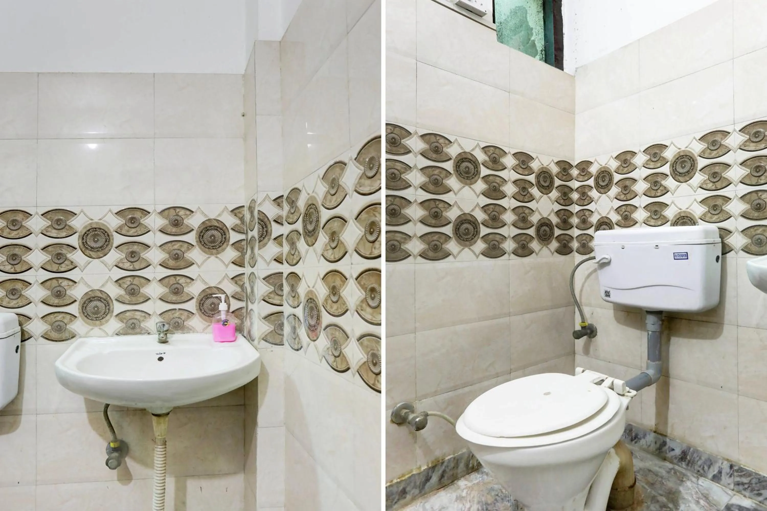 Bathroom in Hotel O vista 18 inn