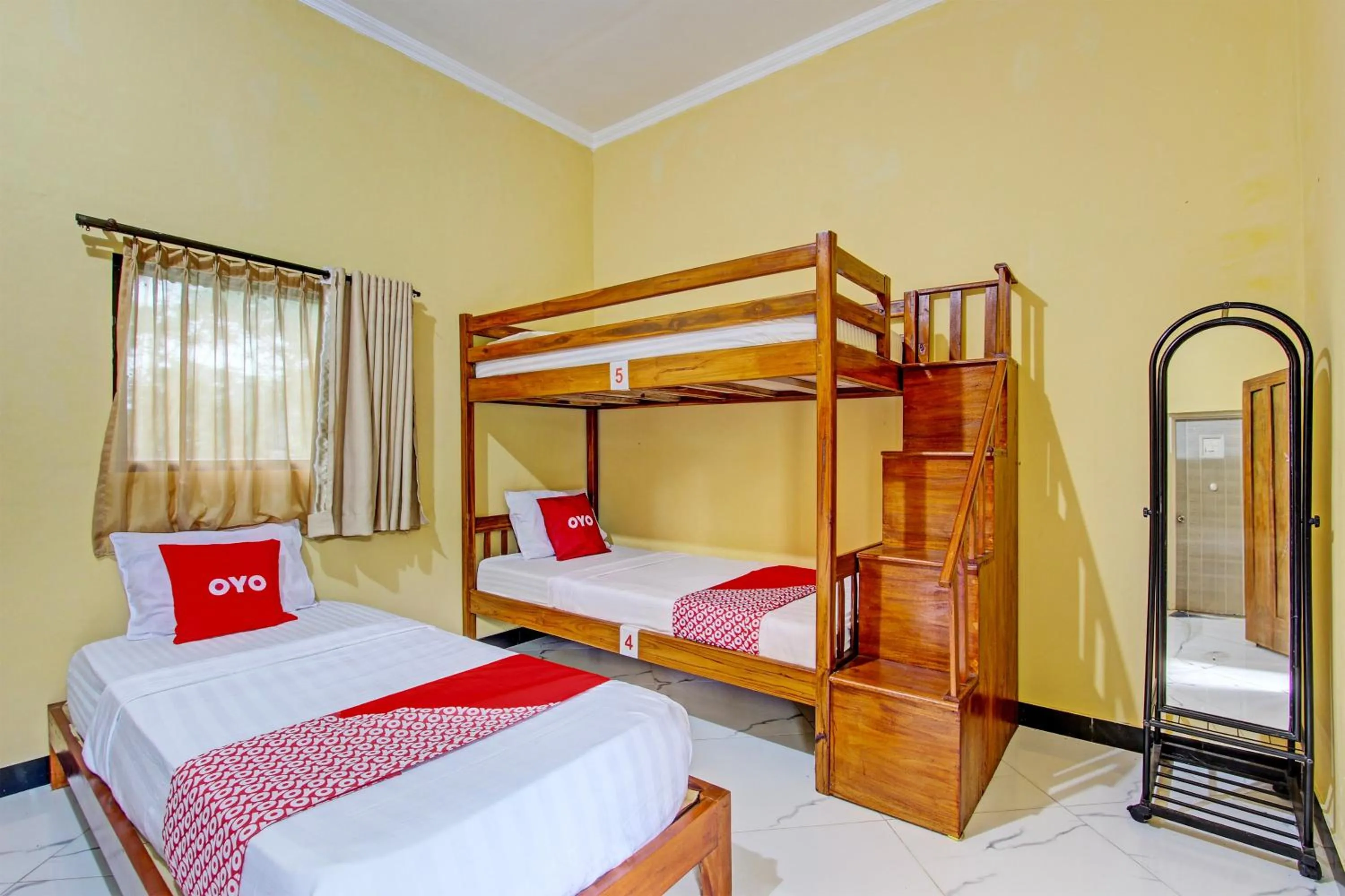Bedroom, Bed in Hotel O Puri Adem 86 Syariah BunkbedNearMerapi Golf Club