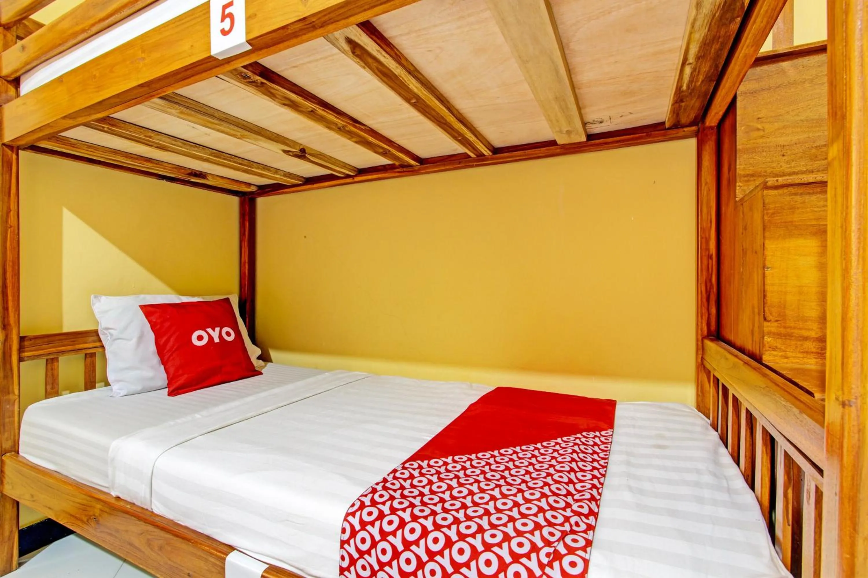 Bedroom, Bed in Hotel O Puri Adem 86 Syariah BunkbedNearMerapi Golf Club