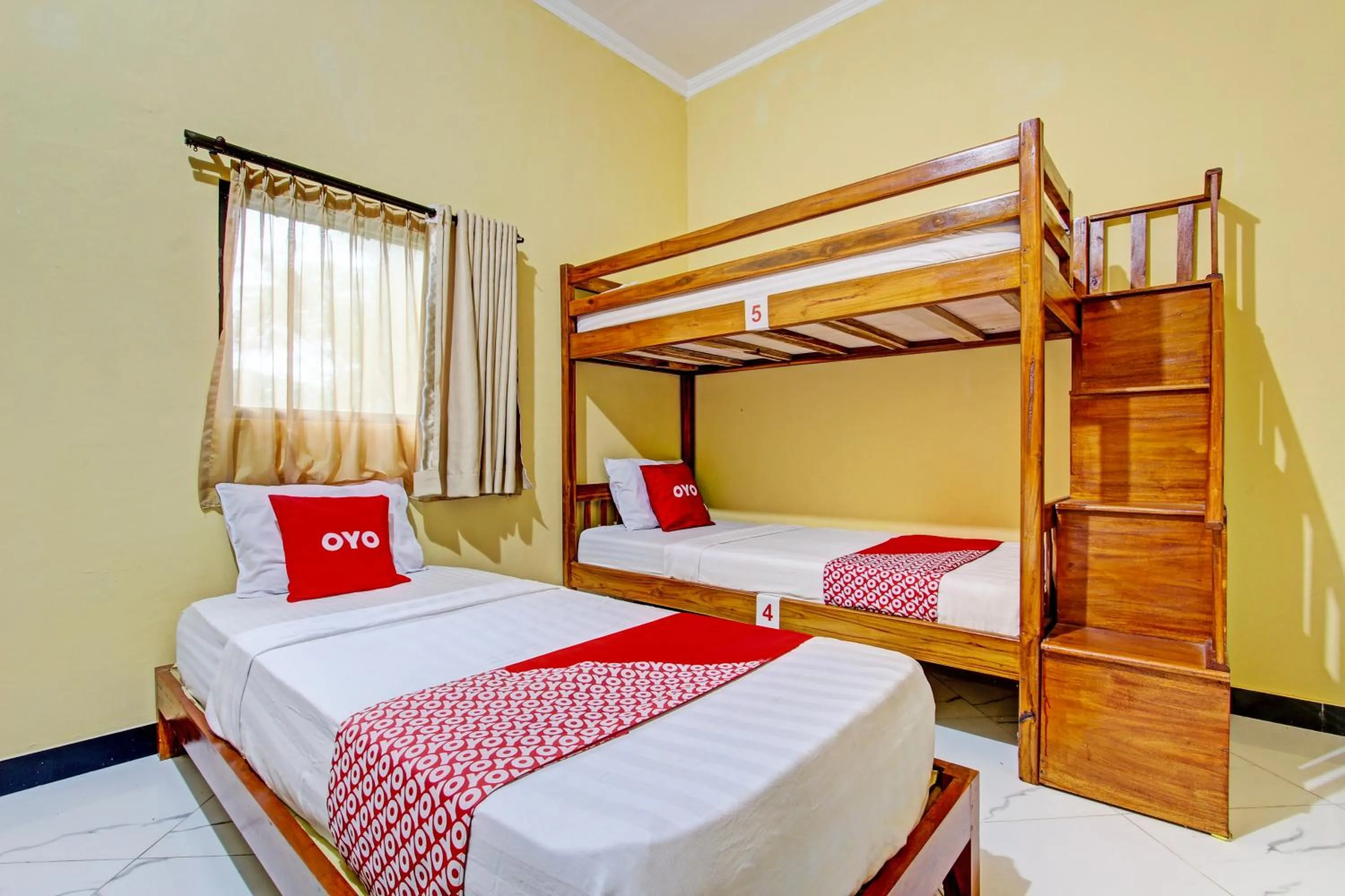 Bedroom, Bed in Hotel O Puri Adem 86 Syariah BunkbedNearMerapi Golf Club