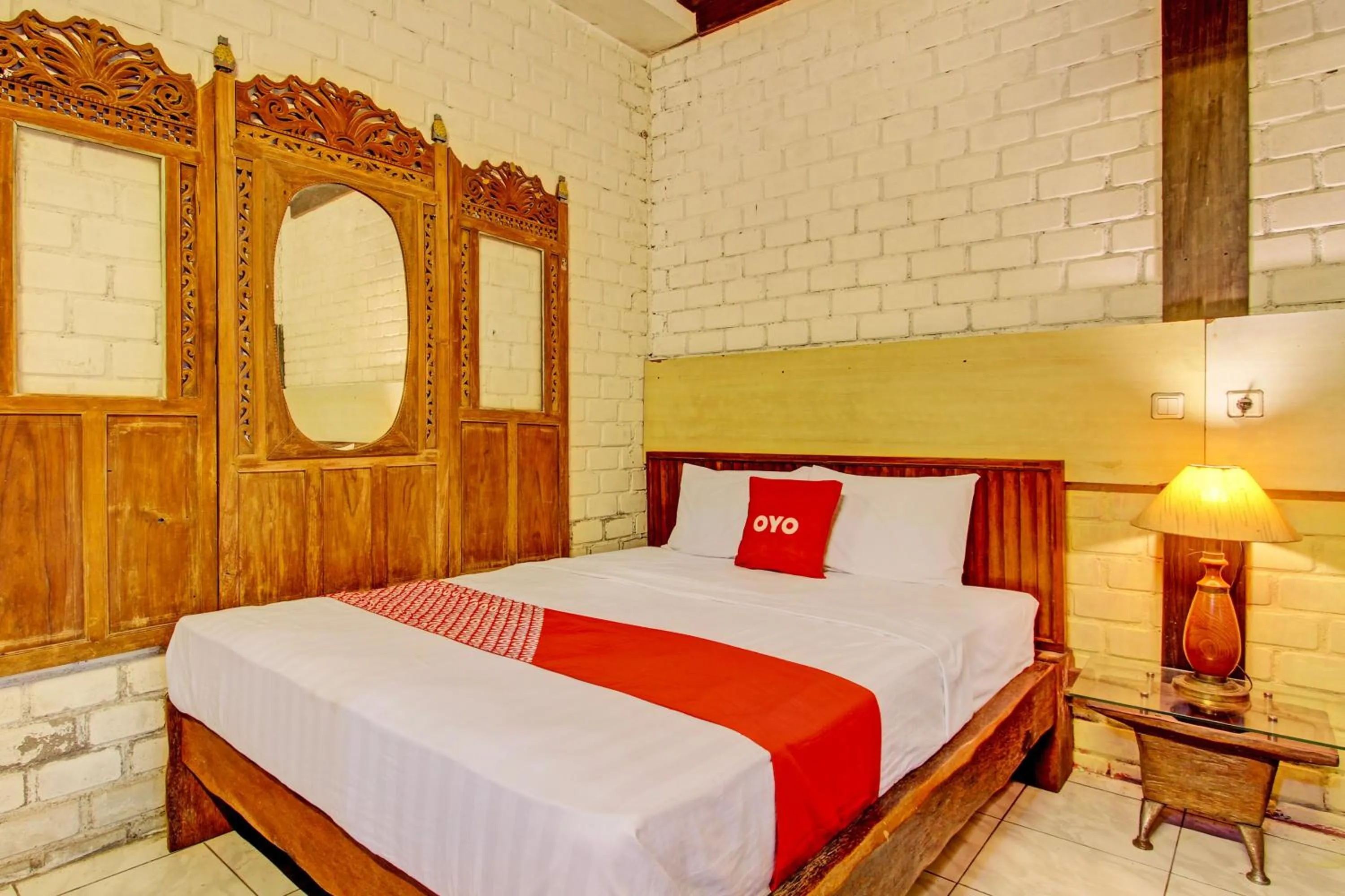 Bedroom in Hotel O Omah Baturan Syariah