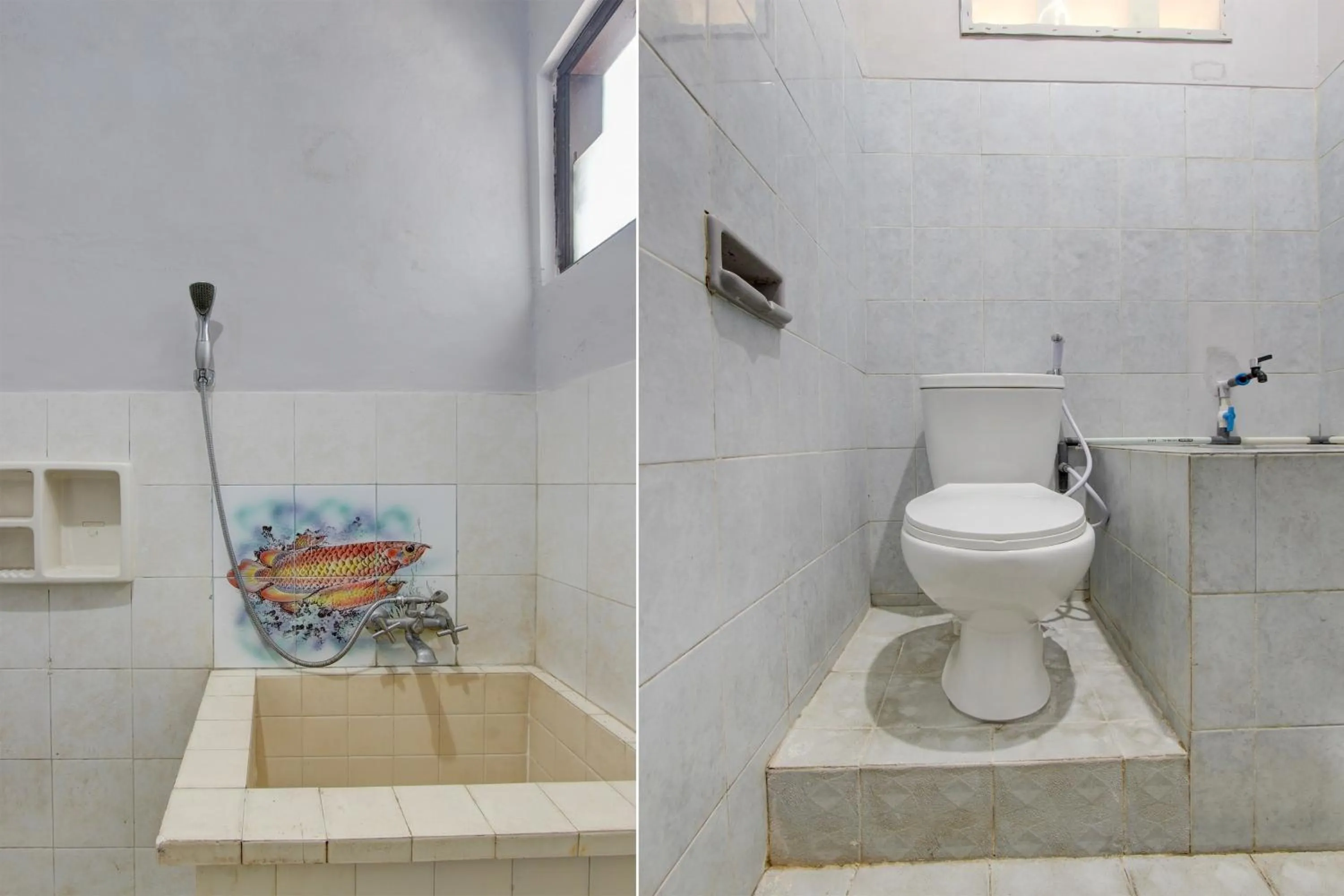 Bathroom in Hotel O Homestay Bambu Oerip Syariah