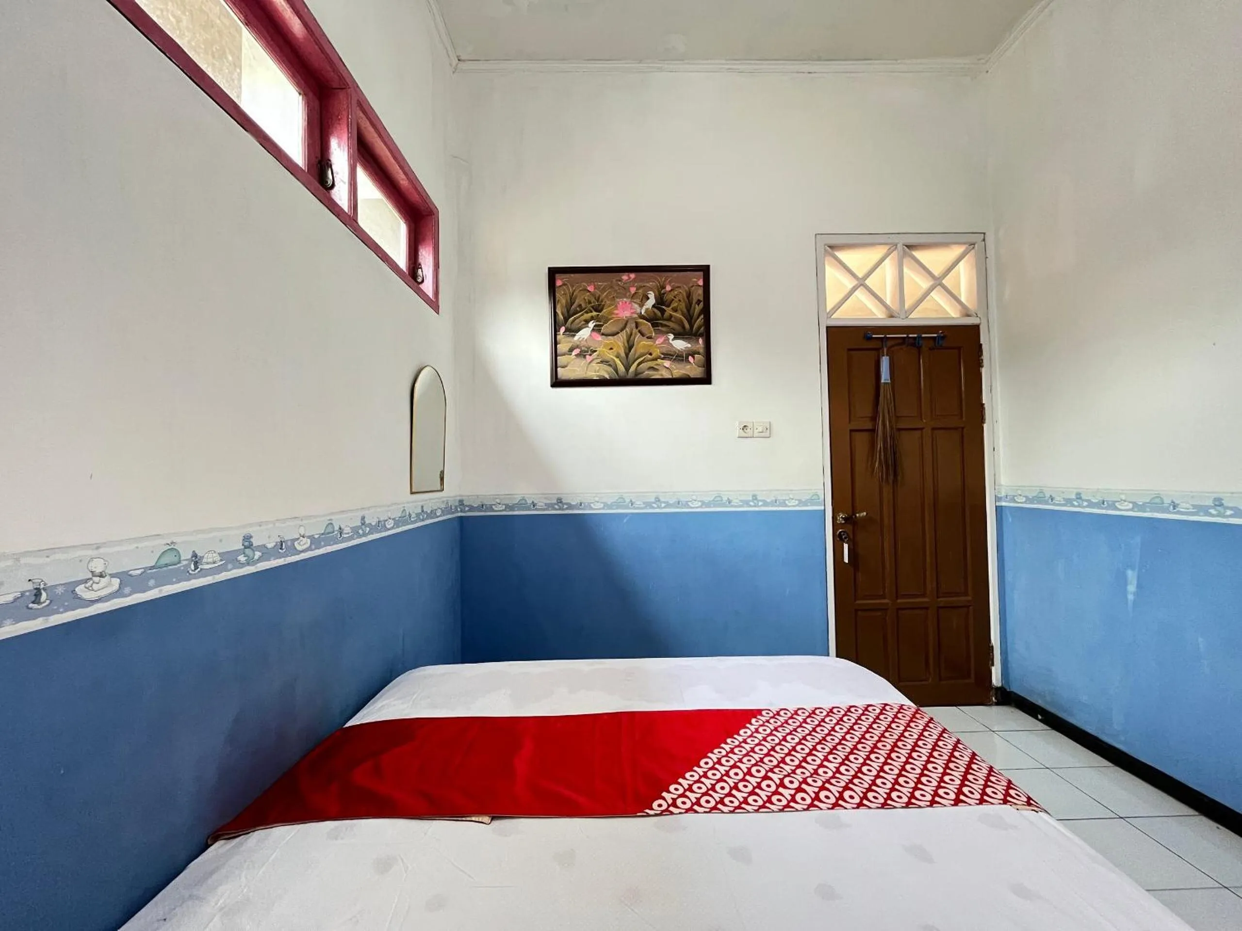 Bedroom, Bed in Hotel O Villa Cemara Syariah