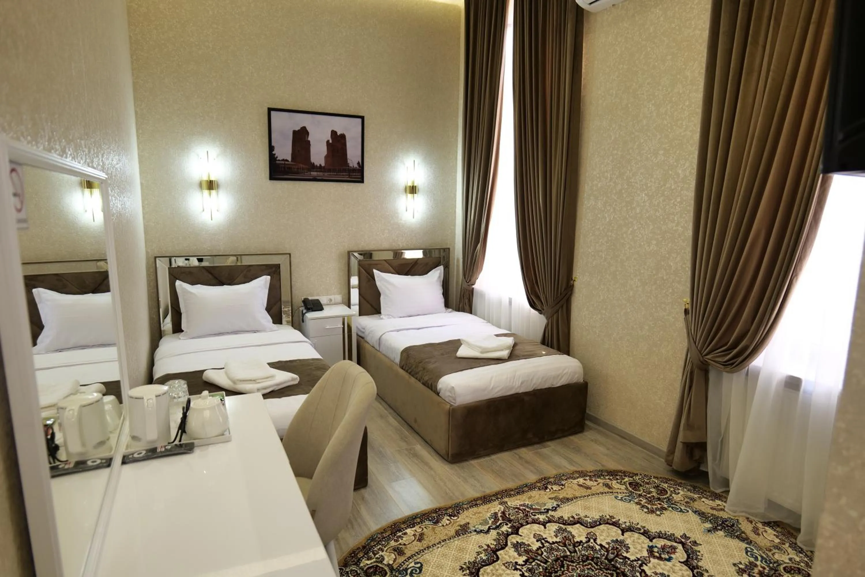 Bed in The Afrosiyob Ok