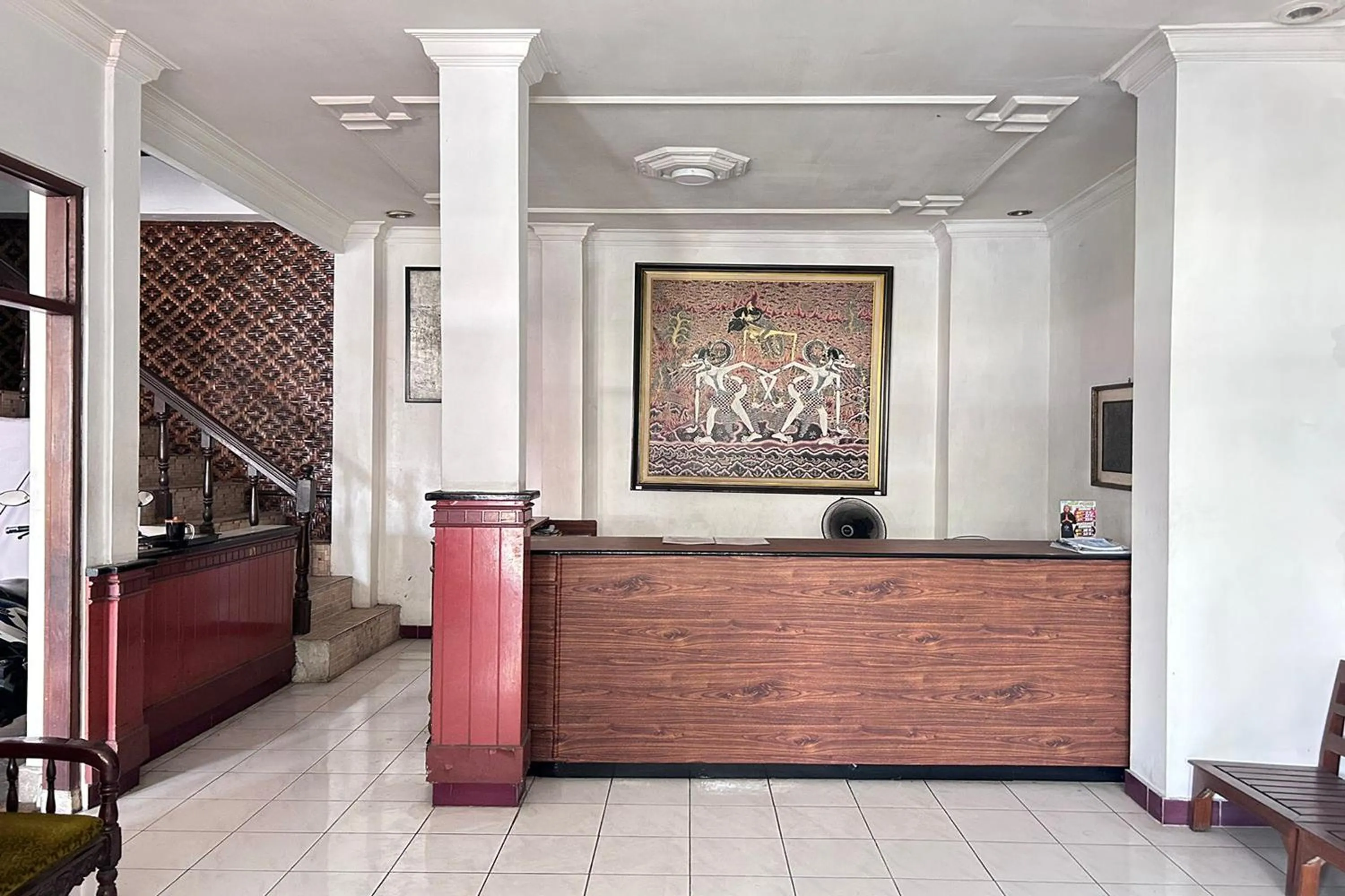 Lobby or reception in Hotel Kinasih Yogyakarta