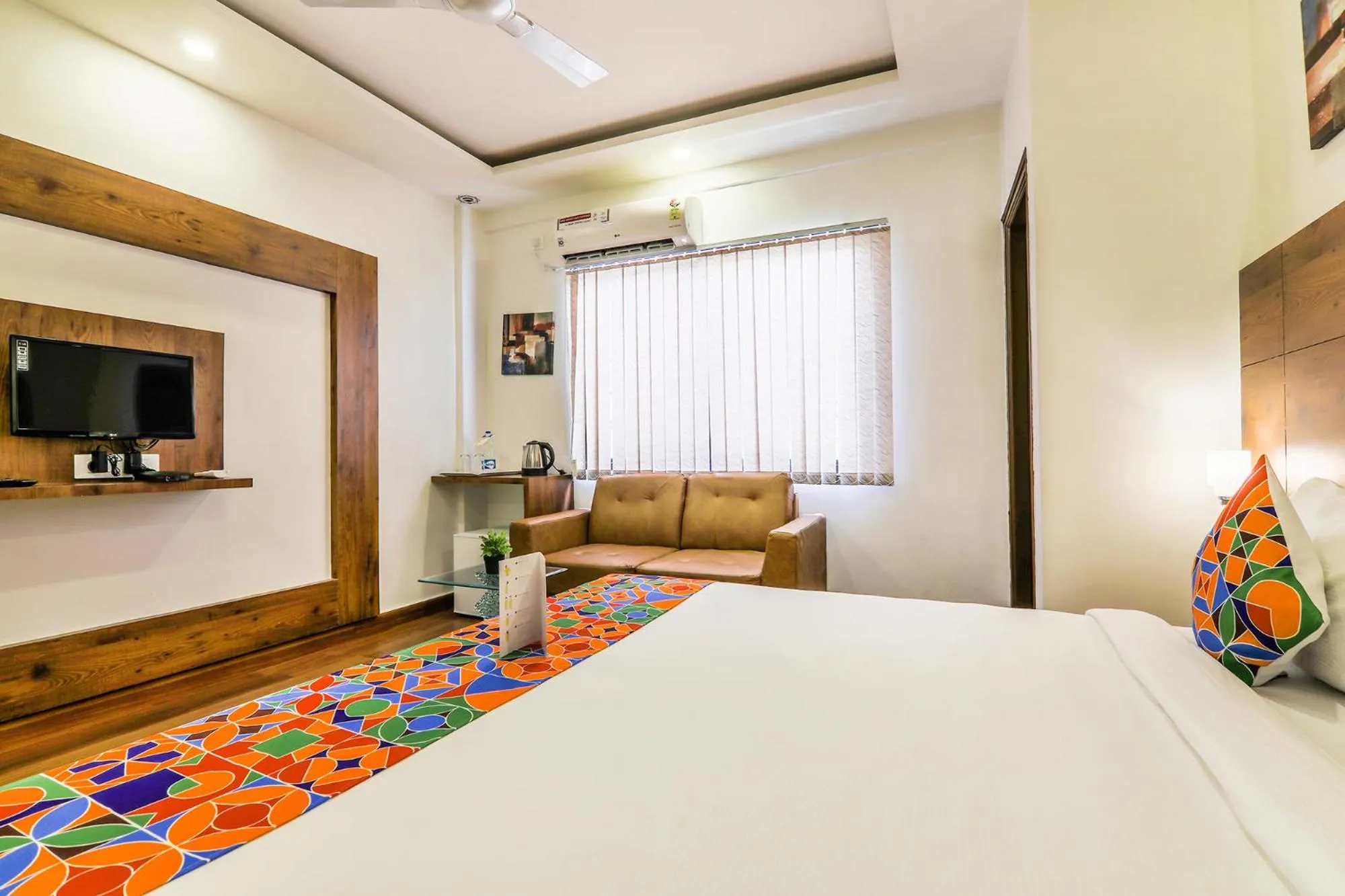 Bed in FabHotel Vista Suites - Frazer Town