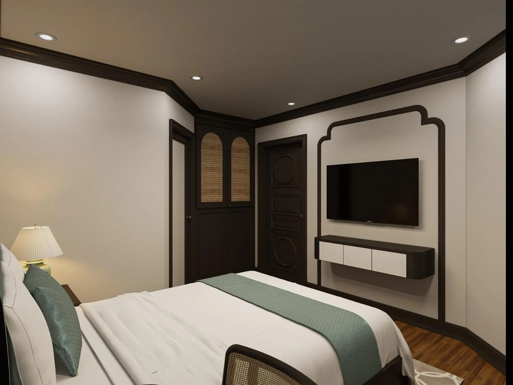 Bedroom, Bed in Aquarius Premium Hotel