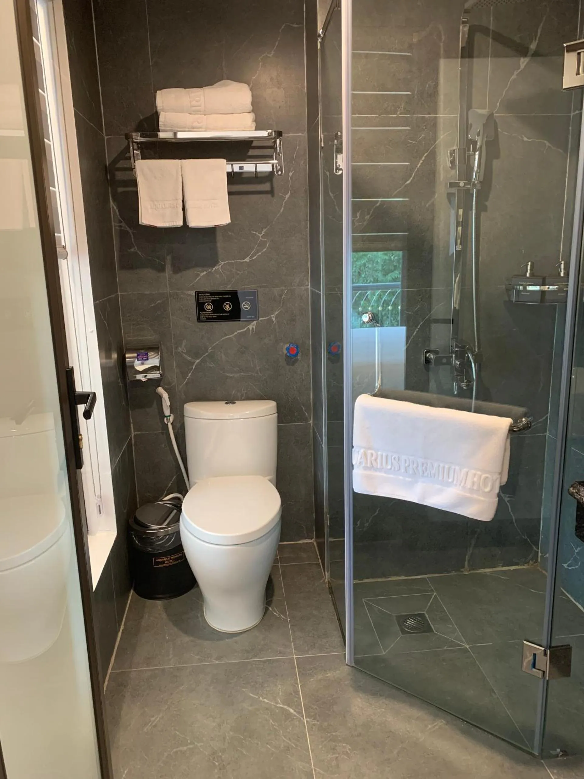 Bathroom in Aquarius Premium Hotel