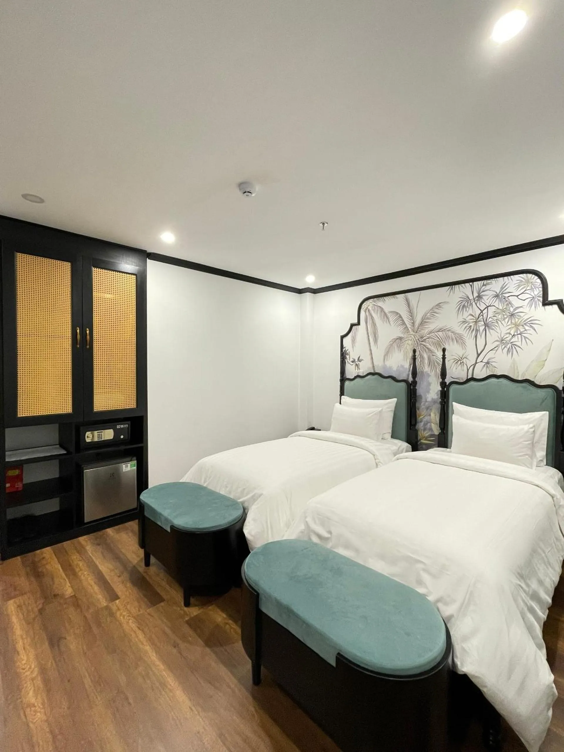 Bed in Aquarius Premium Hotel