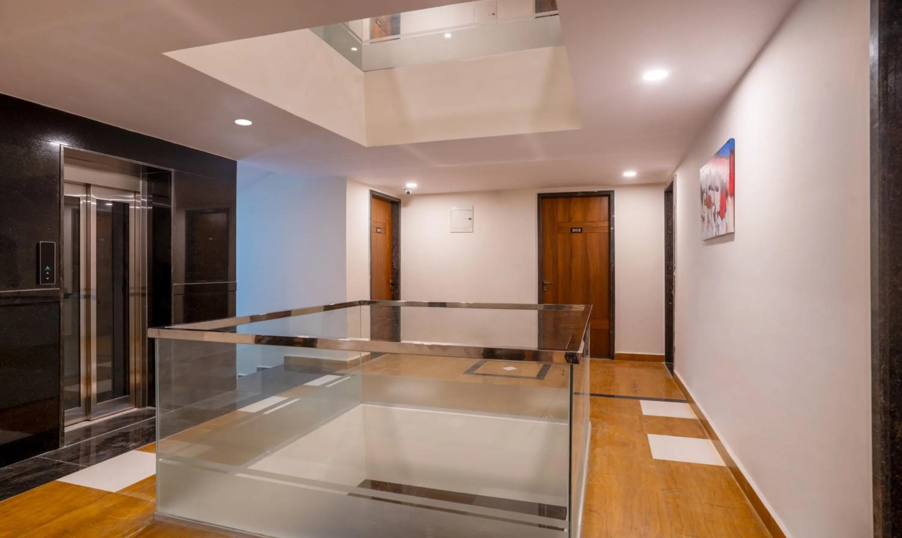 elevator in Treebo SY Inn, Gachibowli DLF