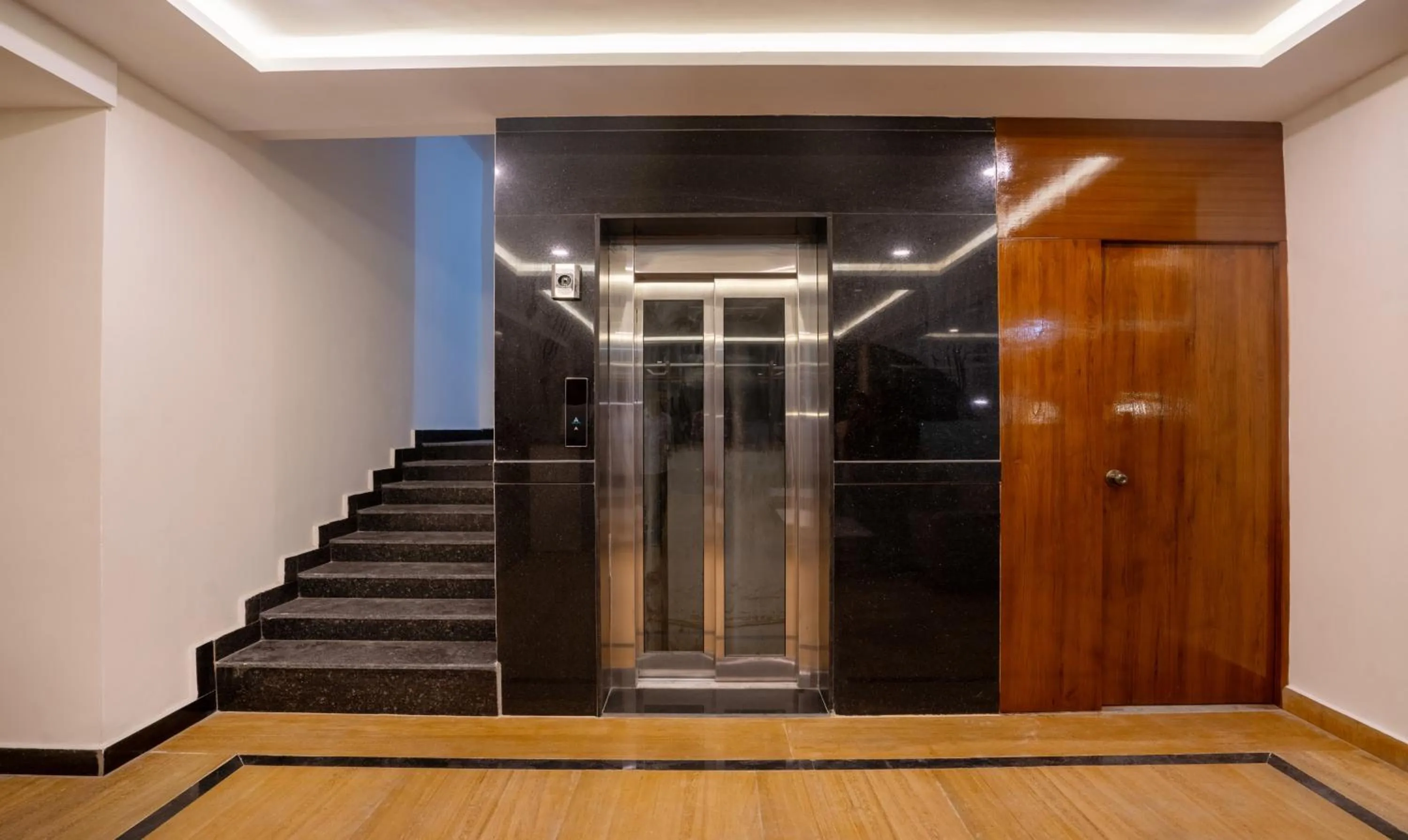 elevator in Treebo SY Inn, Gachibowli DLF