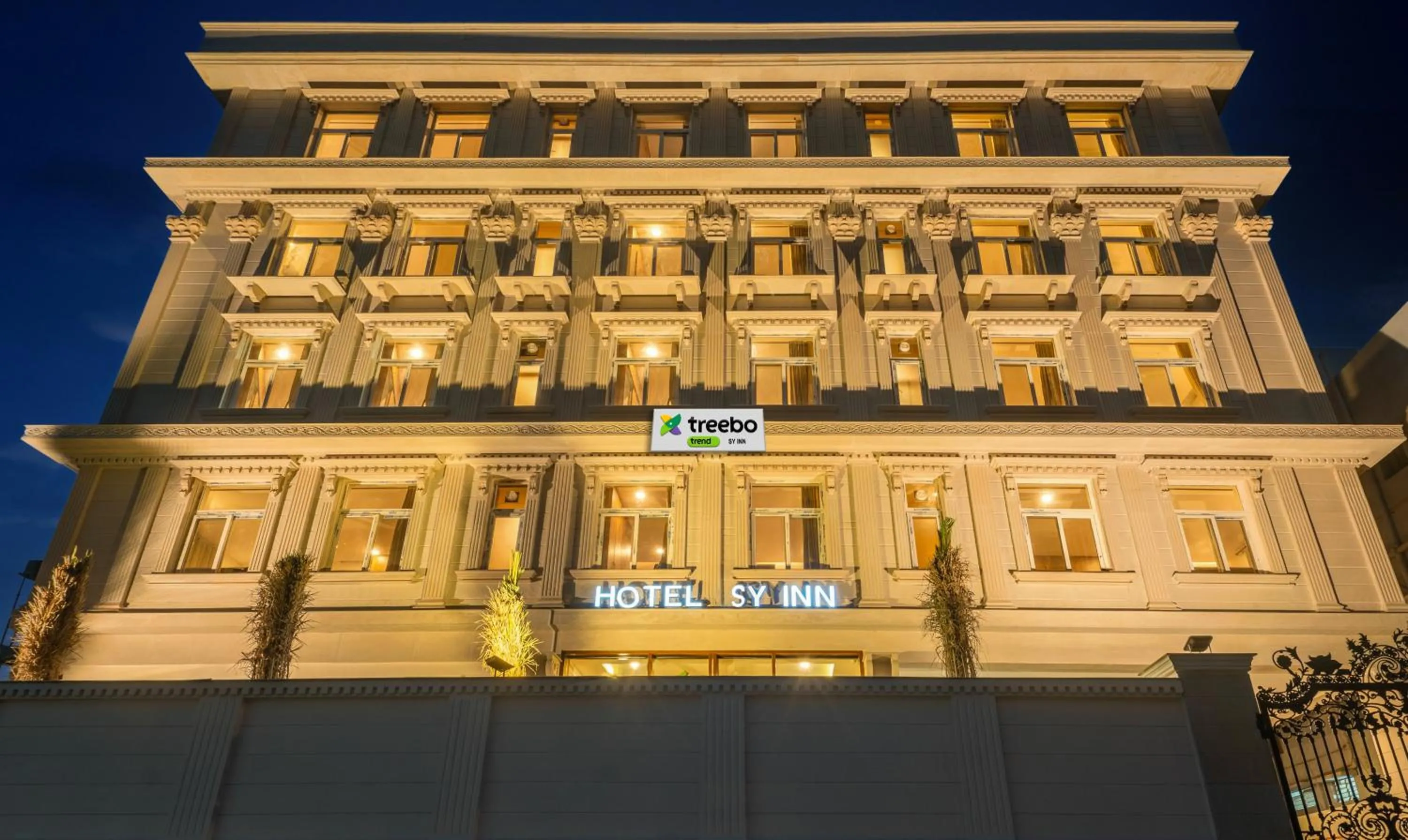 Facade/entrance in Treebo SY Inn, Gachibowli DLF
