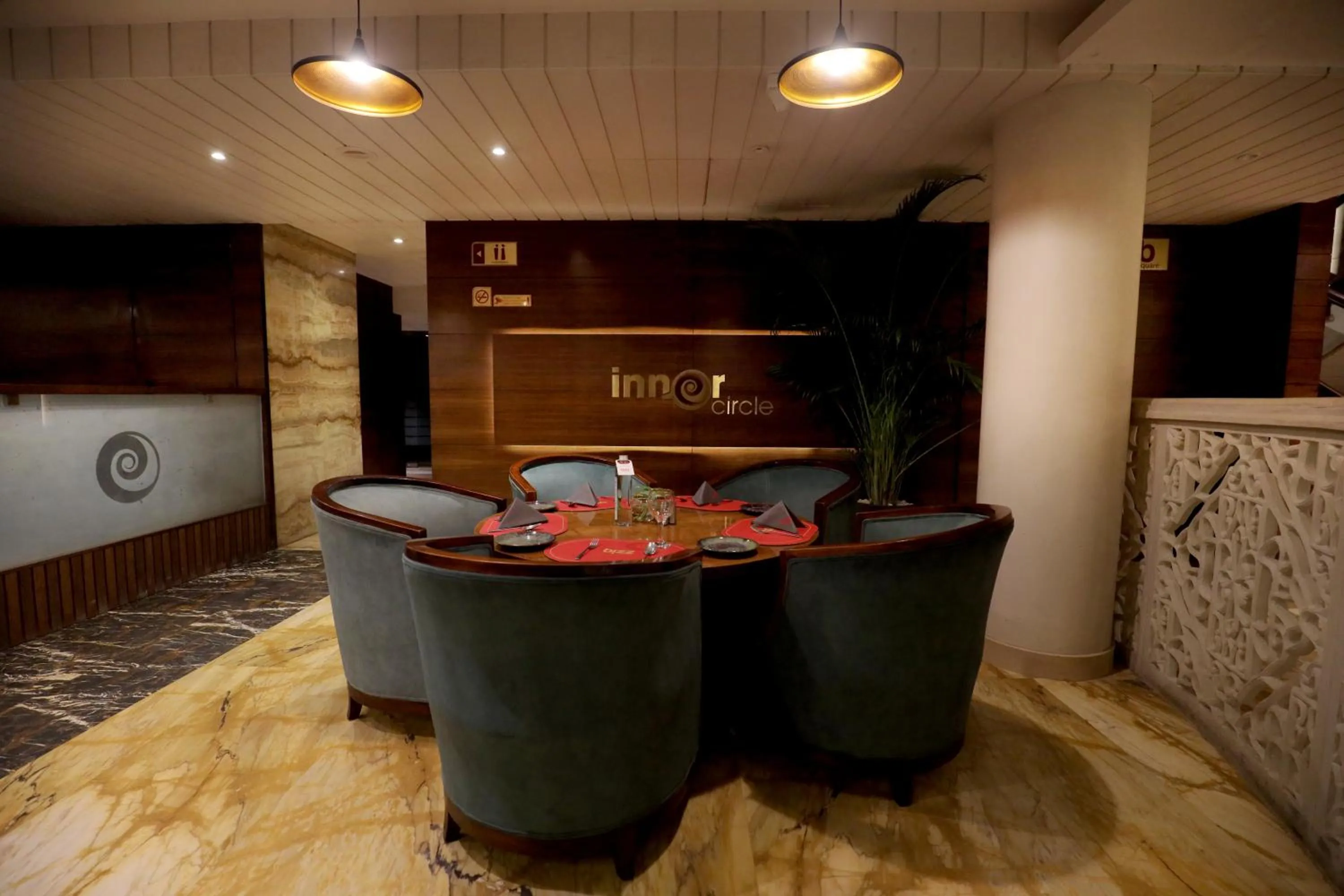 Inner courtyard view in Bizz The Hotel