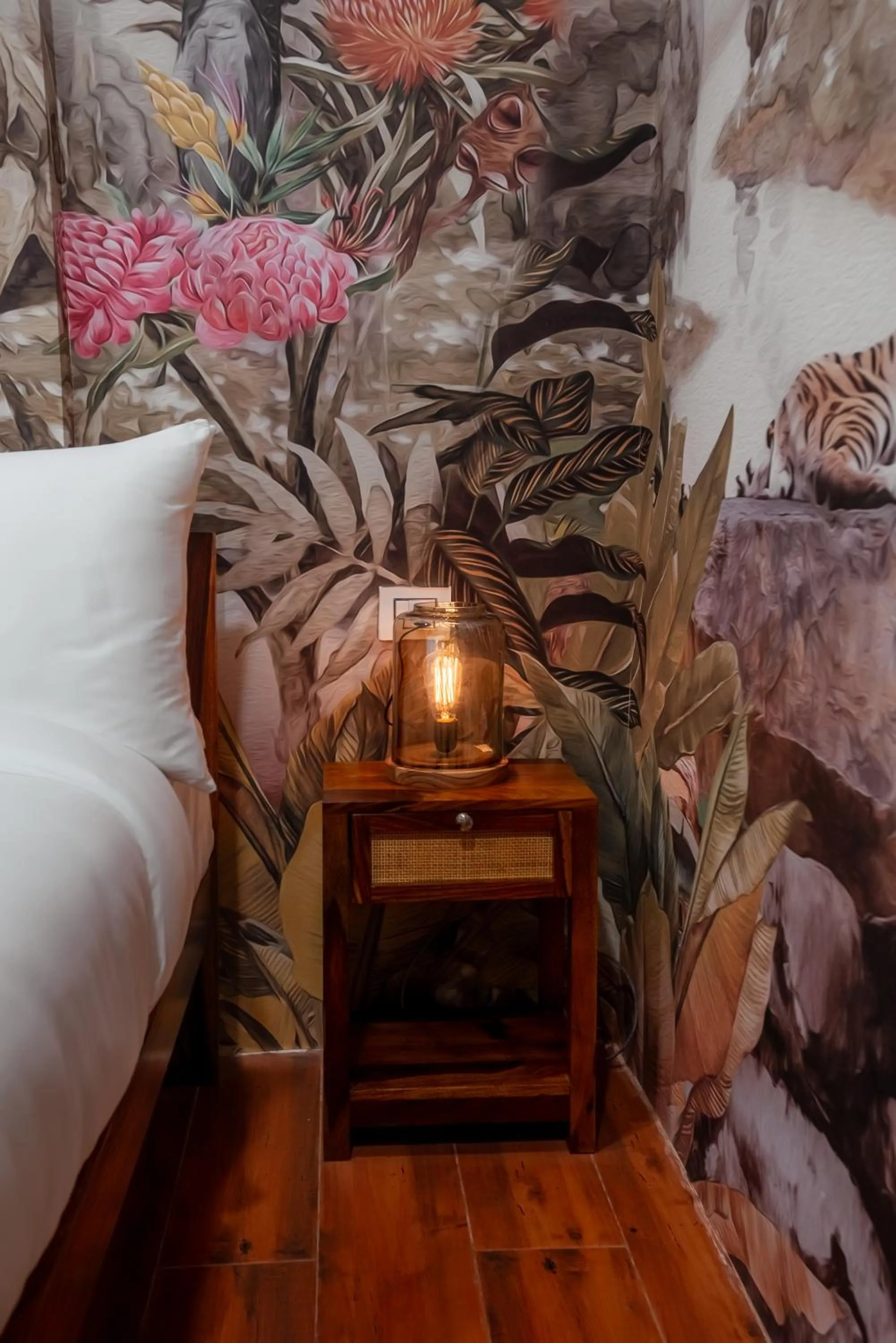 Bed in Vaani Greens Wildlife Resort, Kaziranga