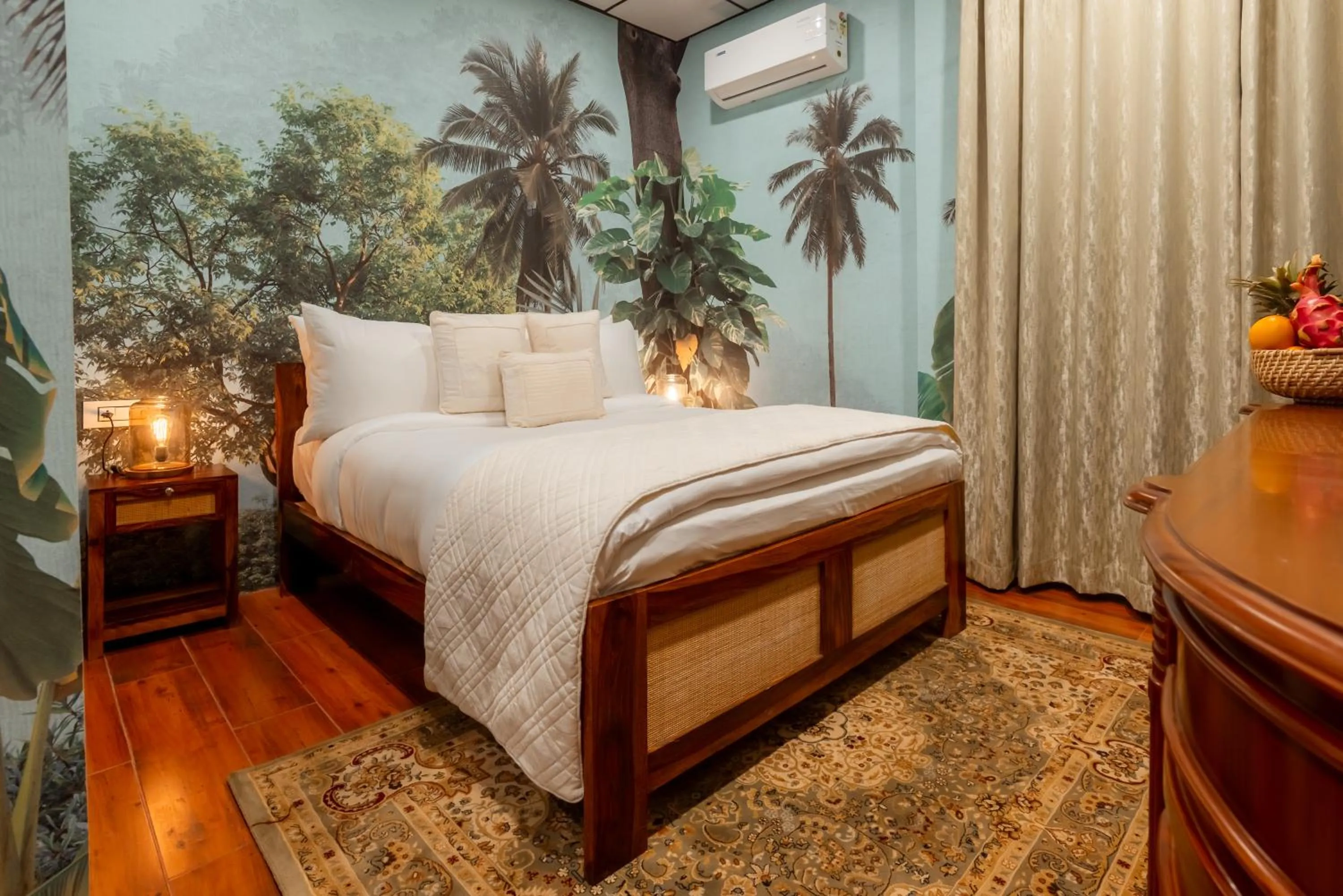 Bed in Vaani Greens Wildlife Resort, Kaziranga