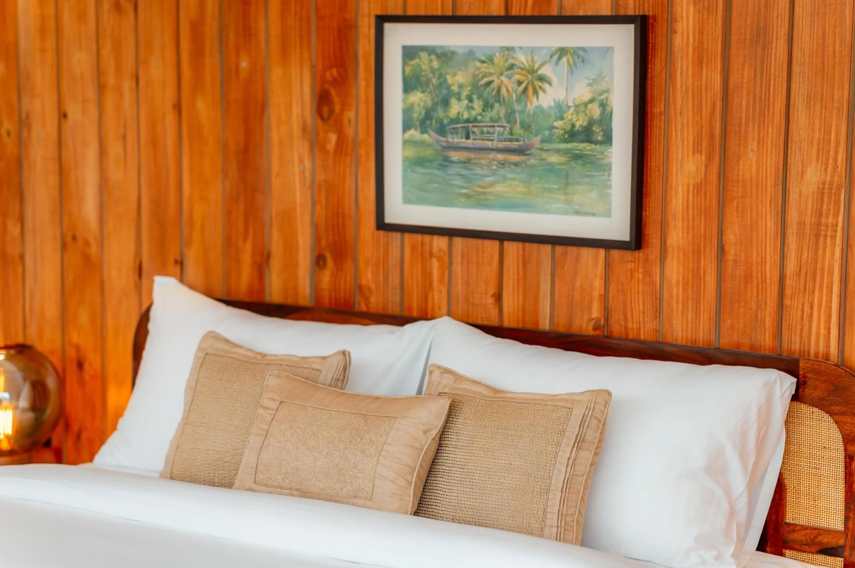 Bed in Vaani Greens Wildlife Resort, Kaziranga