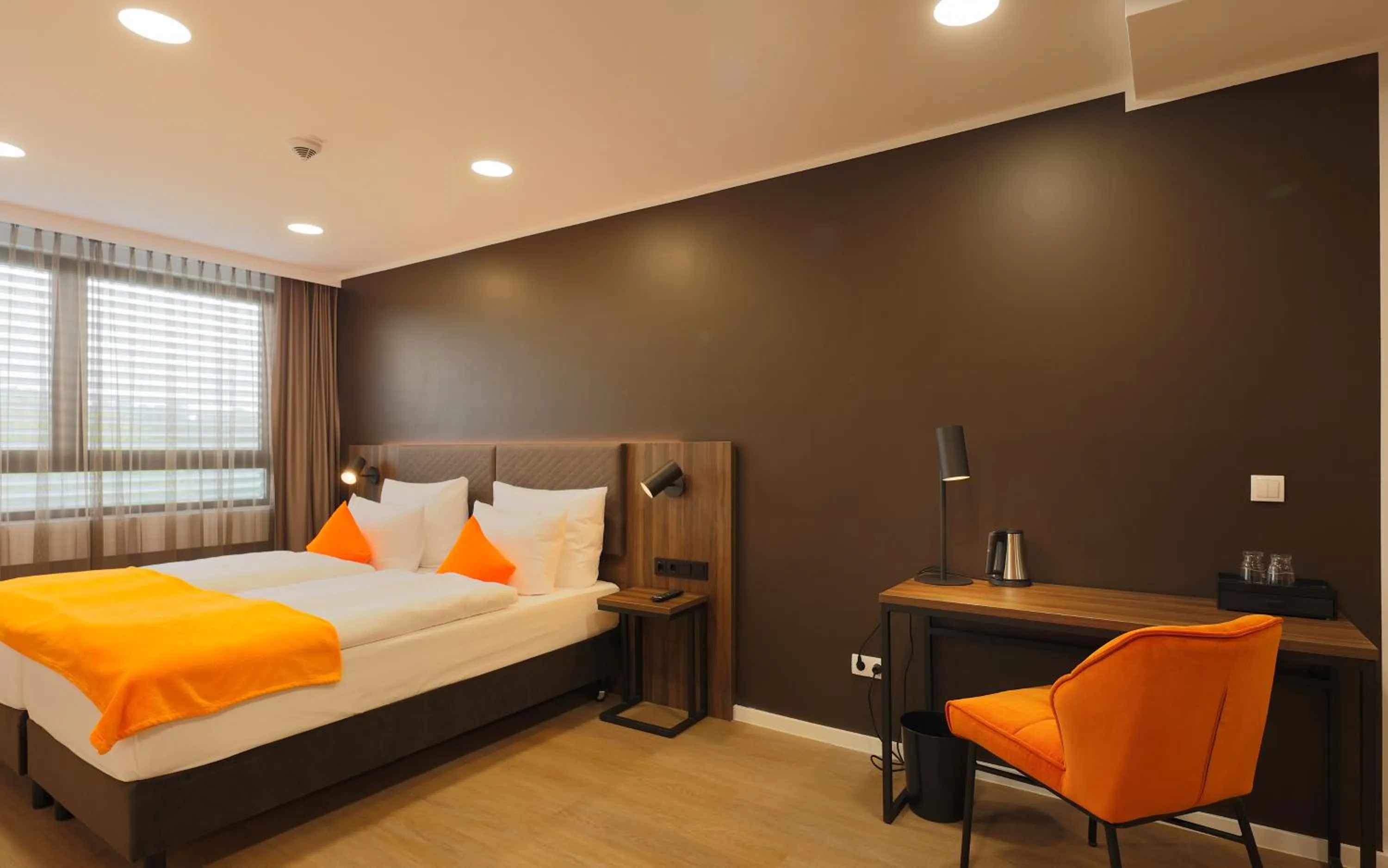 Bed in Trip Inn Hotel Frankfurt-Heusenstamm Tagungshotel