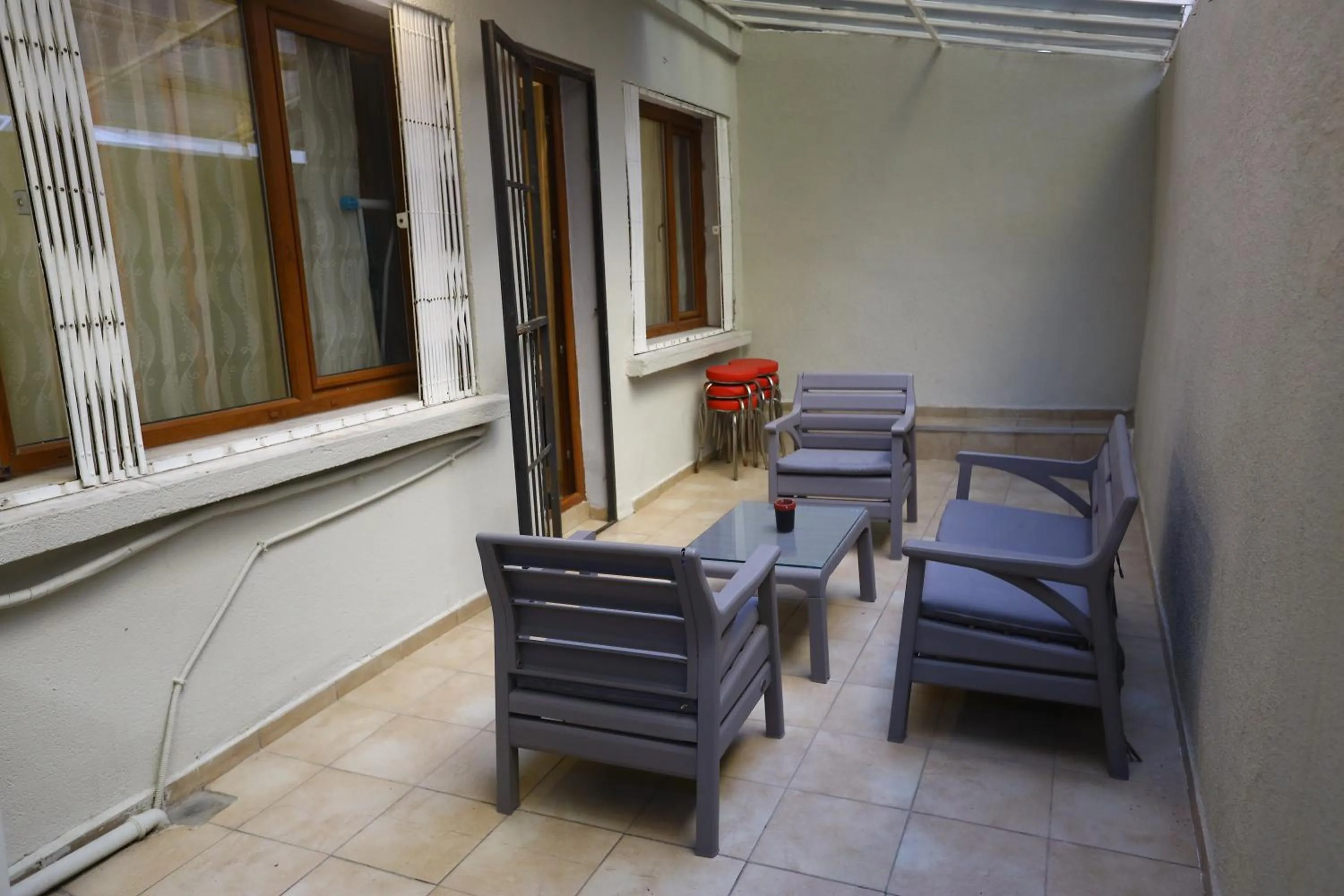 Patio in Zendy Suite Hotel