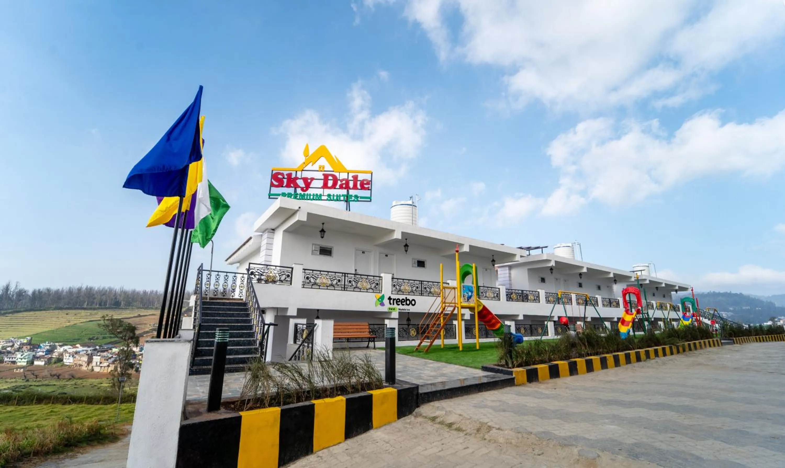 Facade/entrance in Treebo Skydale Premium Suites, 1500 Mtrs From Ooty Lake