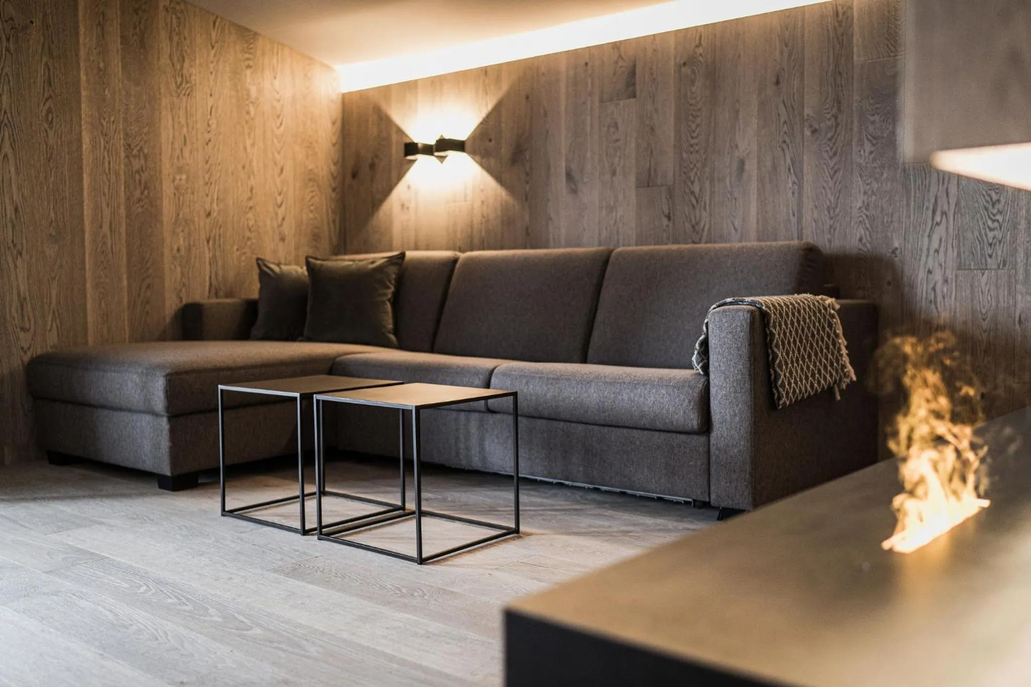 Living room in Verwöhn-Wellnesshotel Walserhof