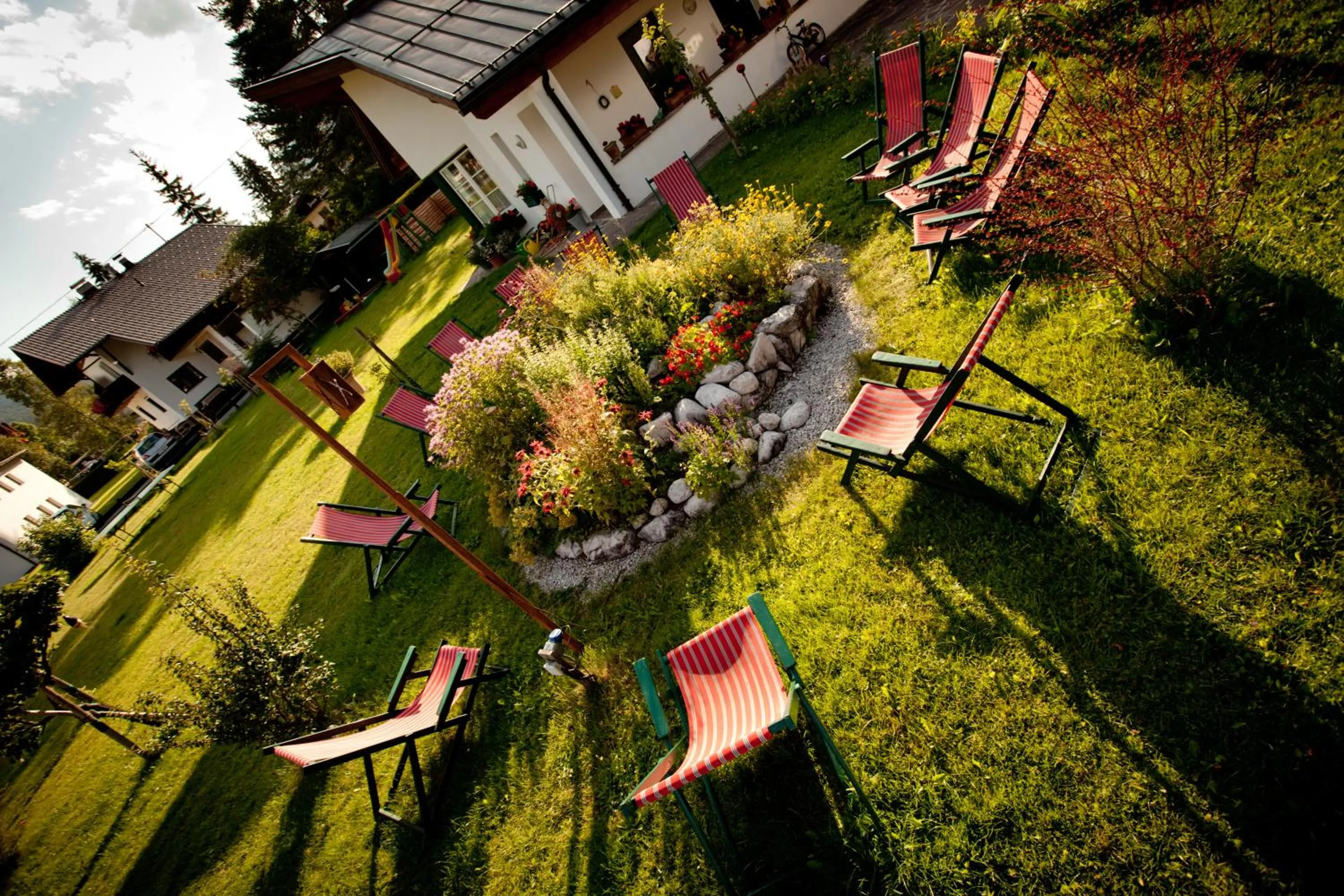 Garden in Bio-Landpension Monika