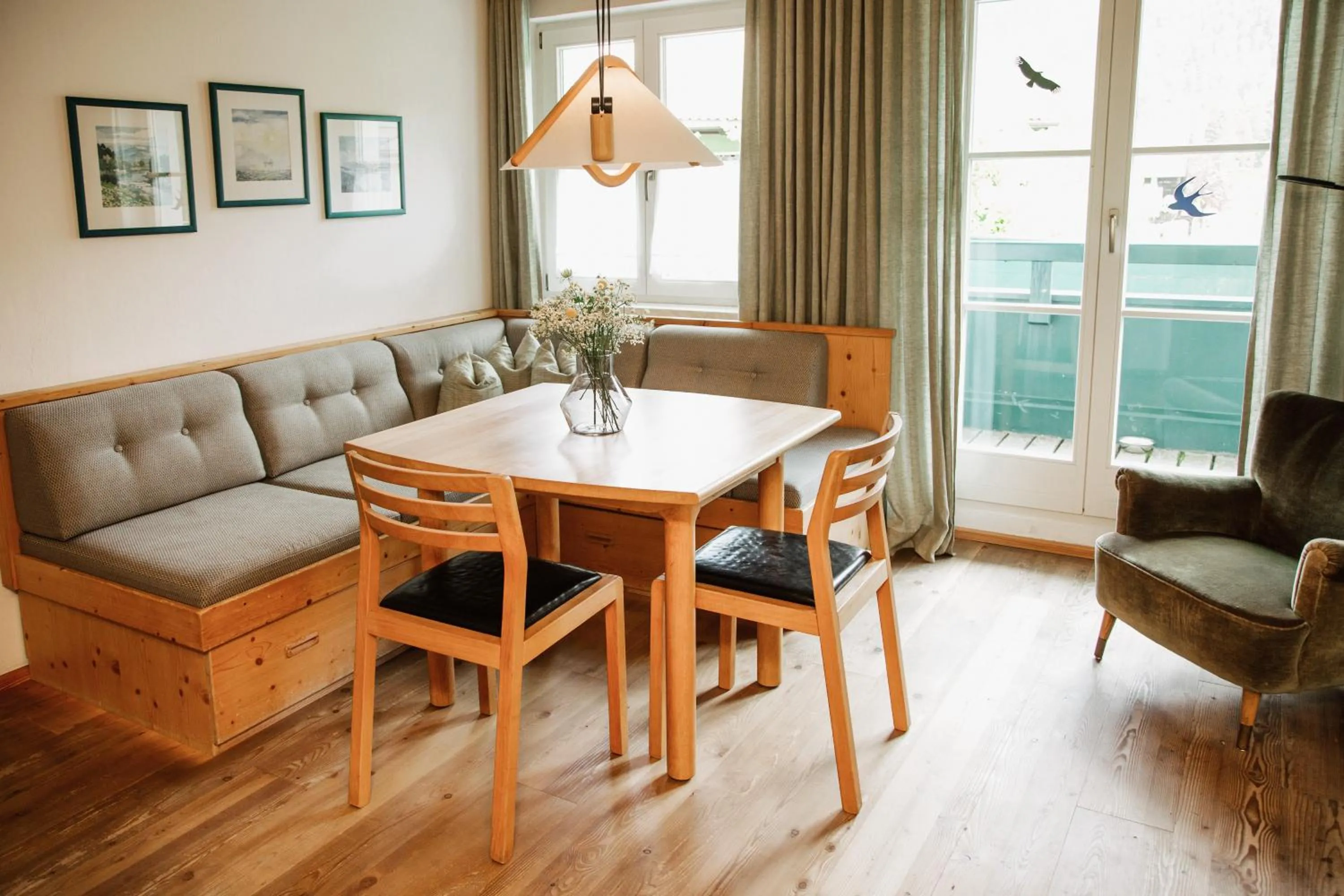 Living room in Bio-Landpension Monika